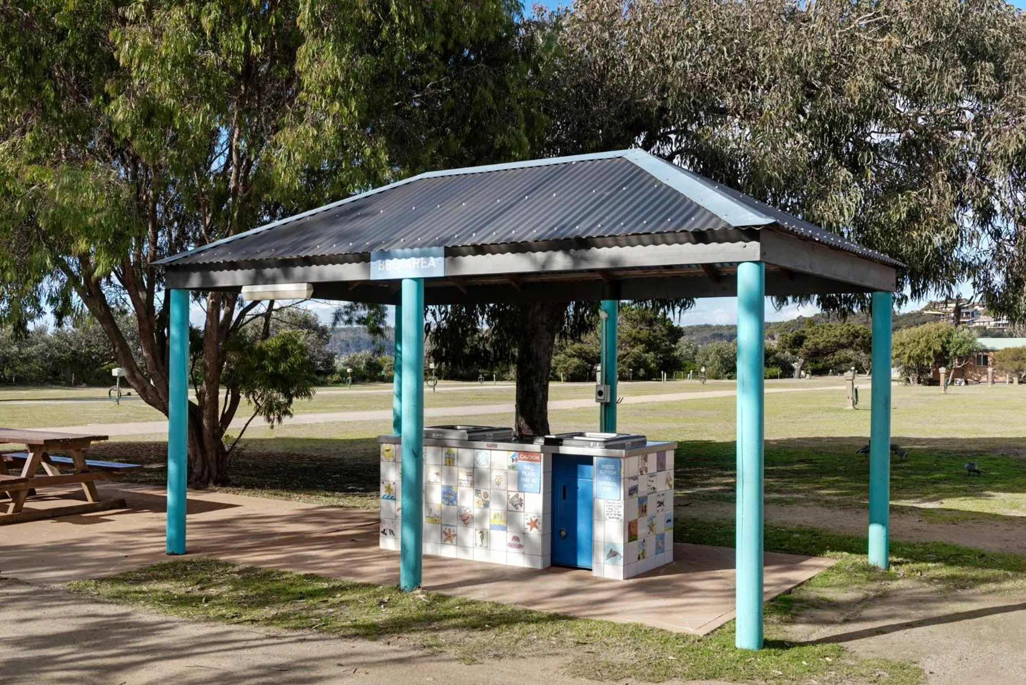 BBQ facilities in Discovery Parks - Pambula Beach