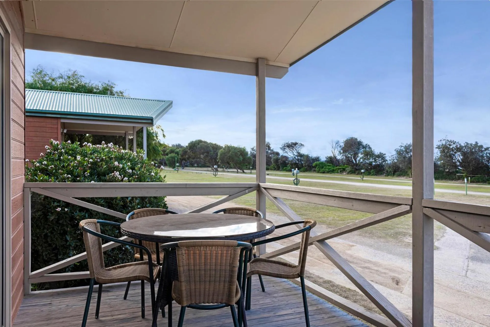 Balcony/Terrace in Discovery Parks - Pambula Beach