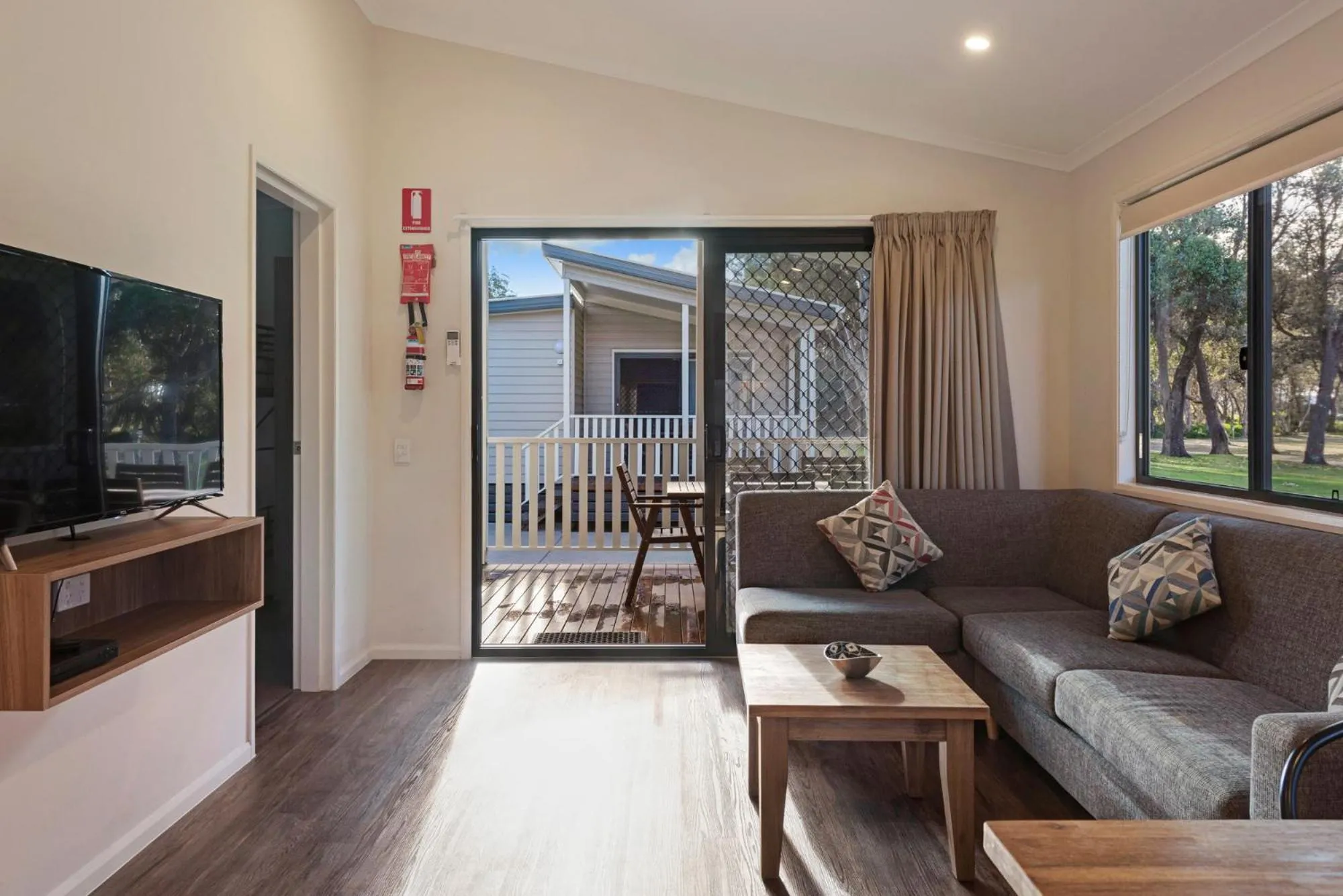 Living room in Discovery Parks - Pambula Beach
