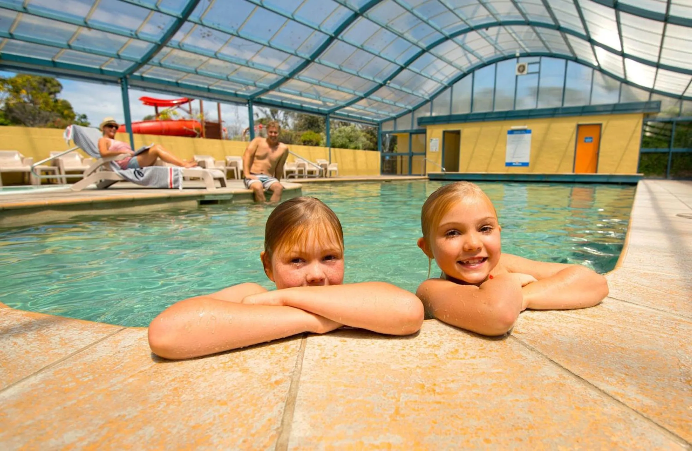 Swimming pool in Discovery Parks - Pambula Beach