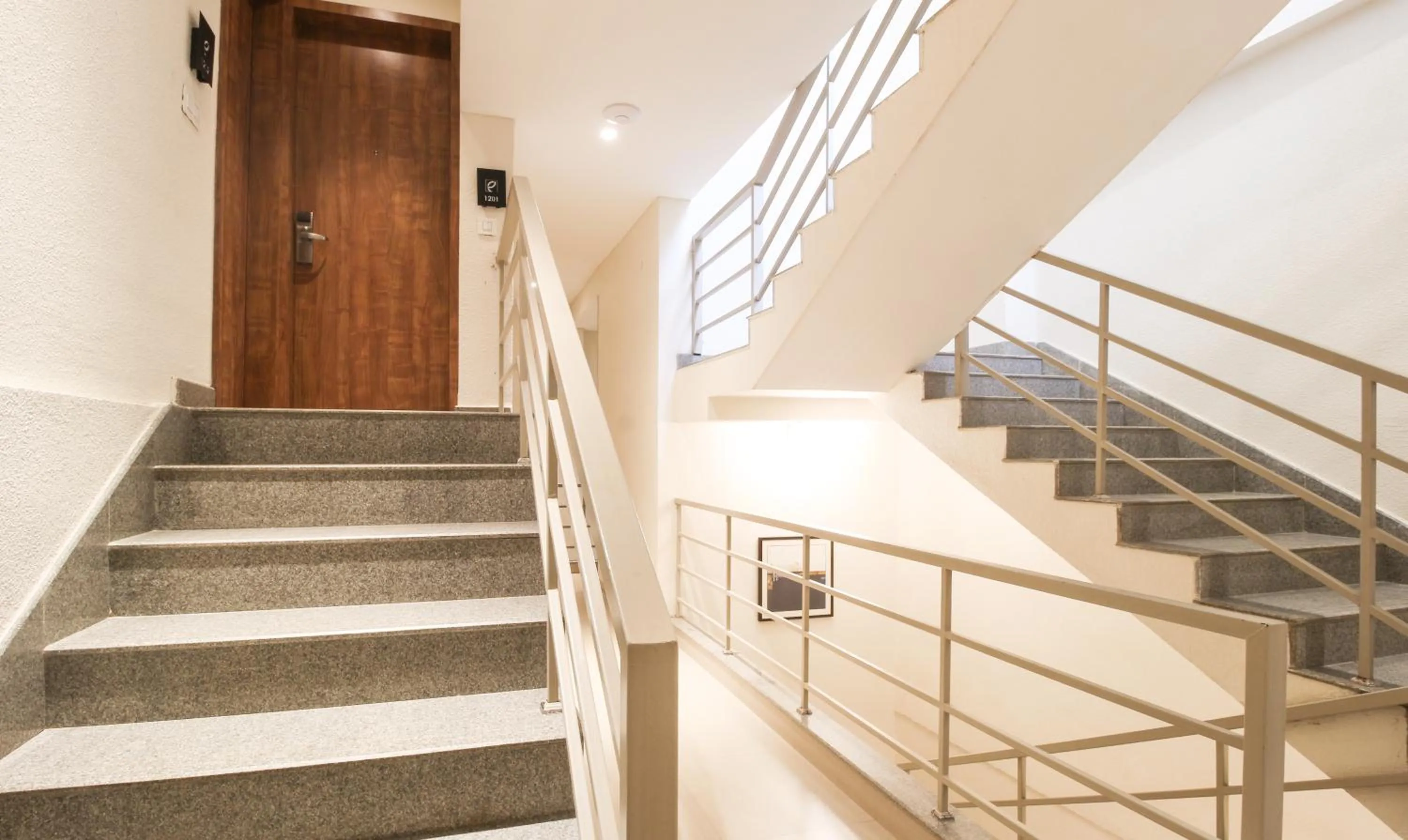 Lobby or reception in Treebo Elite Residency - 2 kms from Railway station