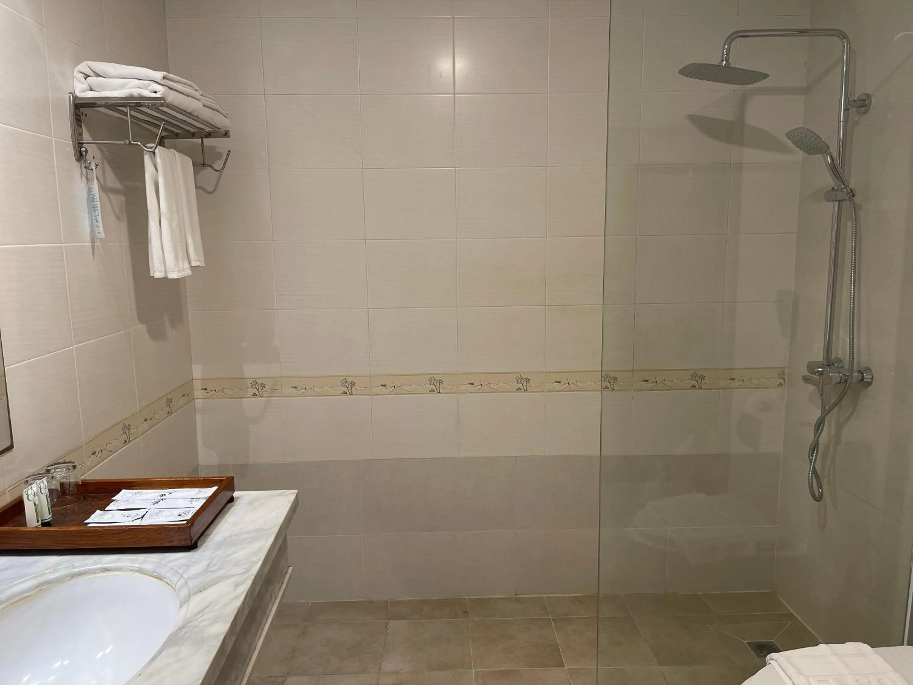 Bathroom in Hotel Sor