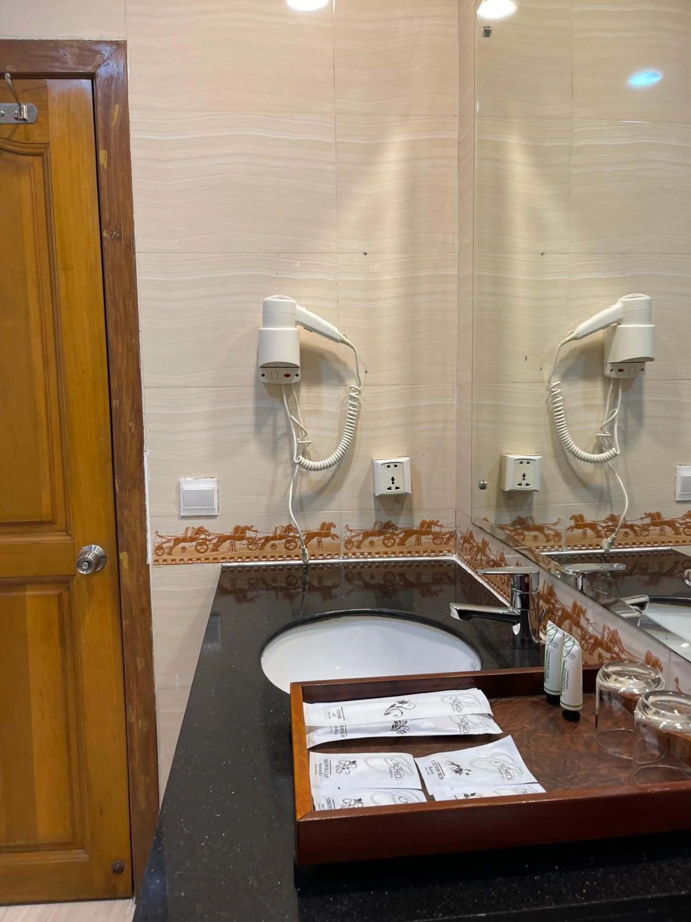 Bathroom in Hotel Sor