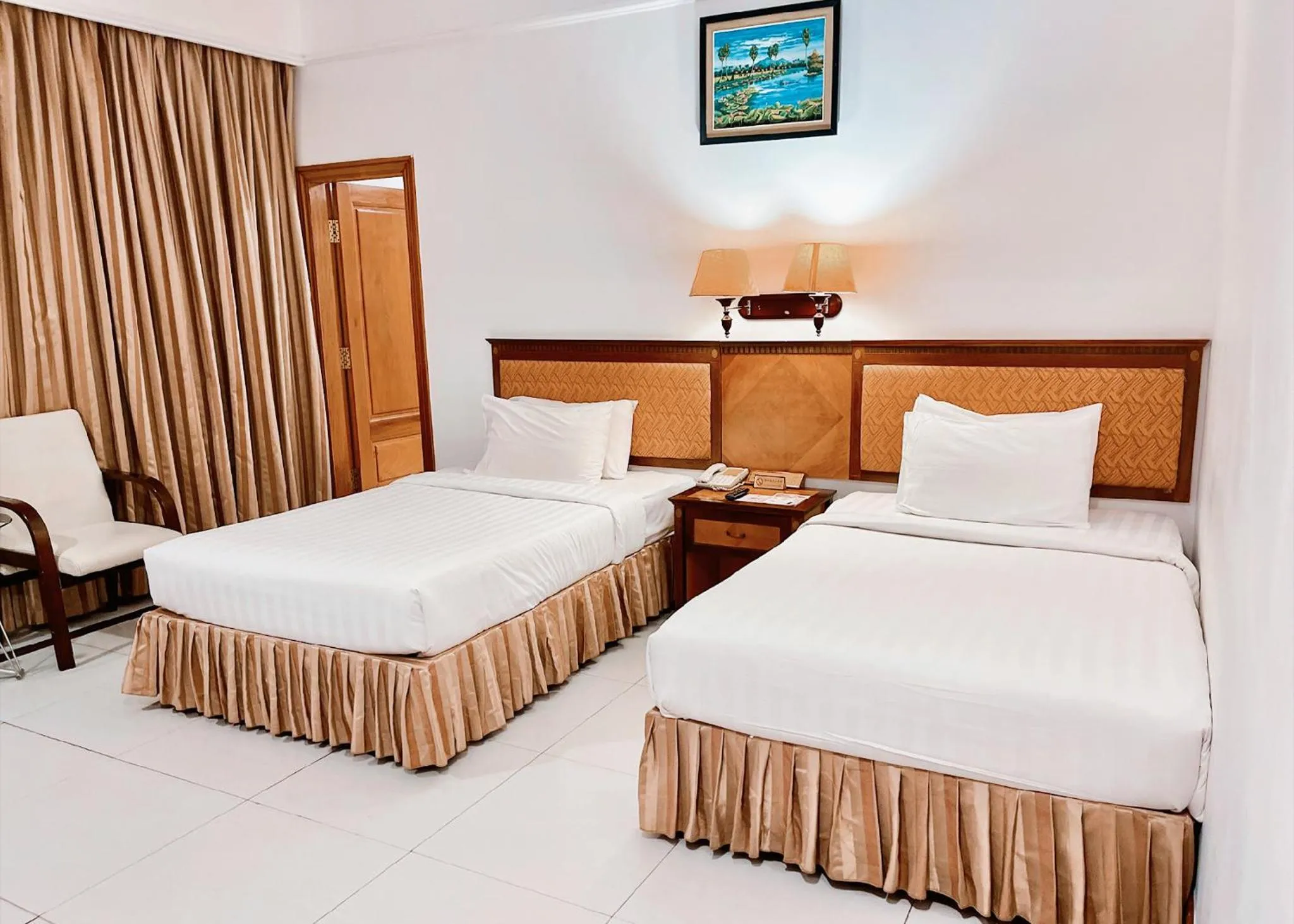 Bedroom, Bed in Hotel Sor