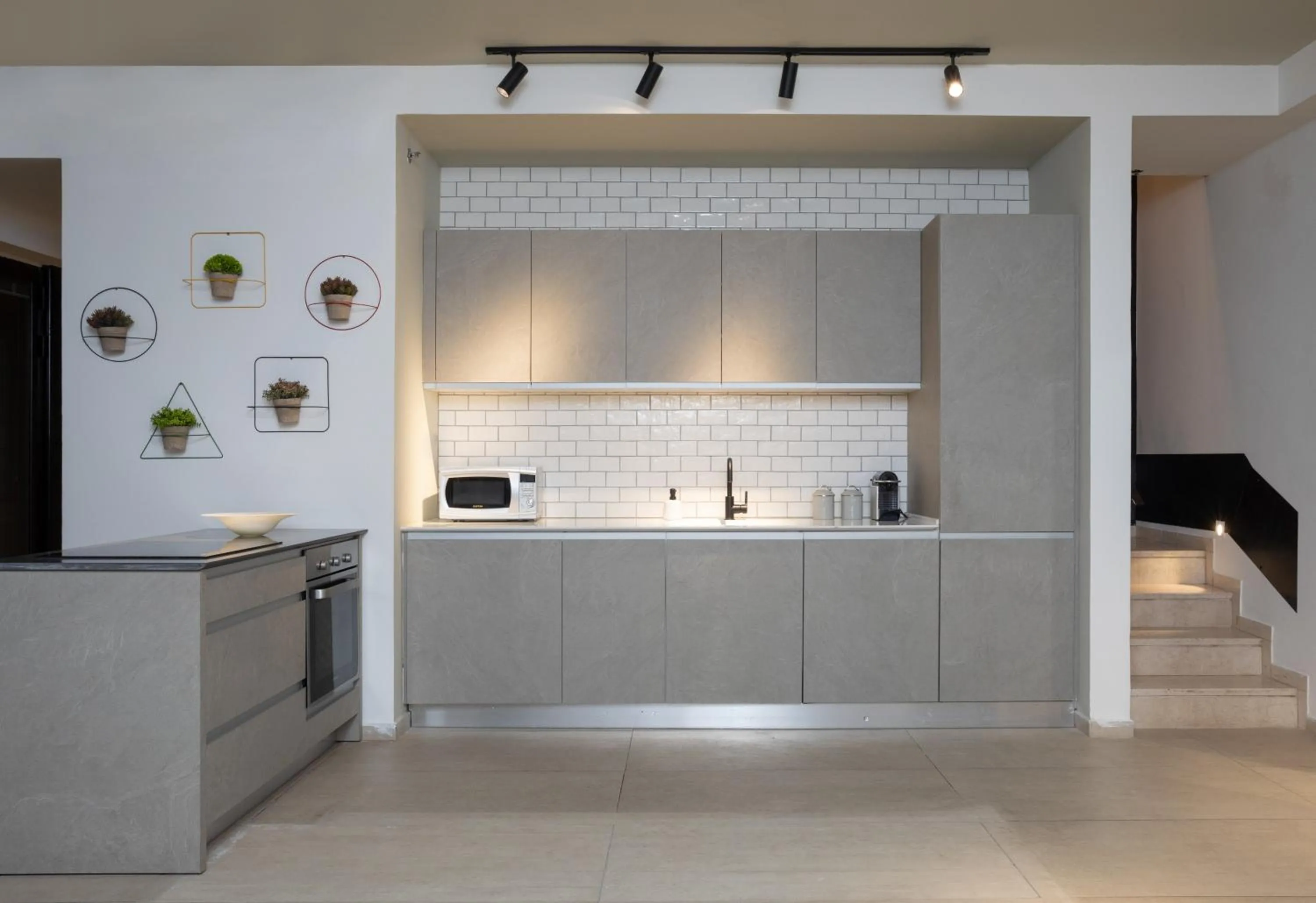 Kitchen or kitchenette in Penthouse 3BR near Rothschild bd by HolyGuest