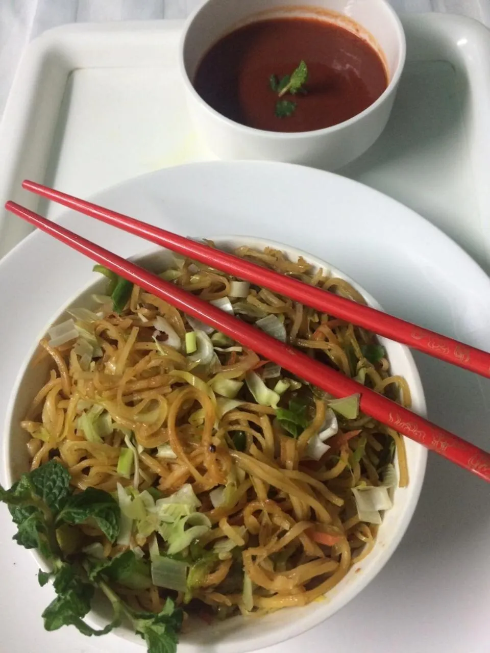 Restaurant/places to eat in Indira International Inn