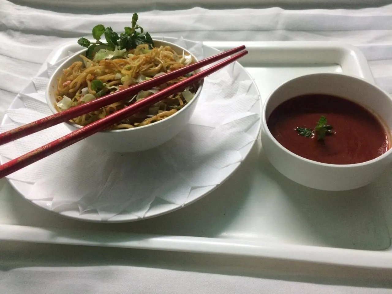 Food in Indira International Inn