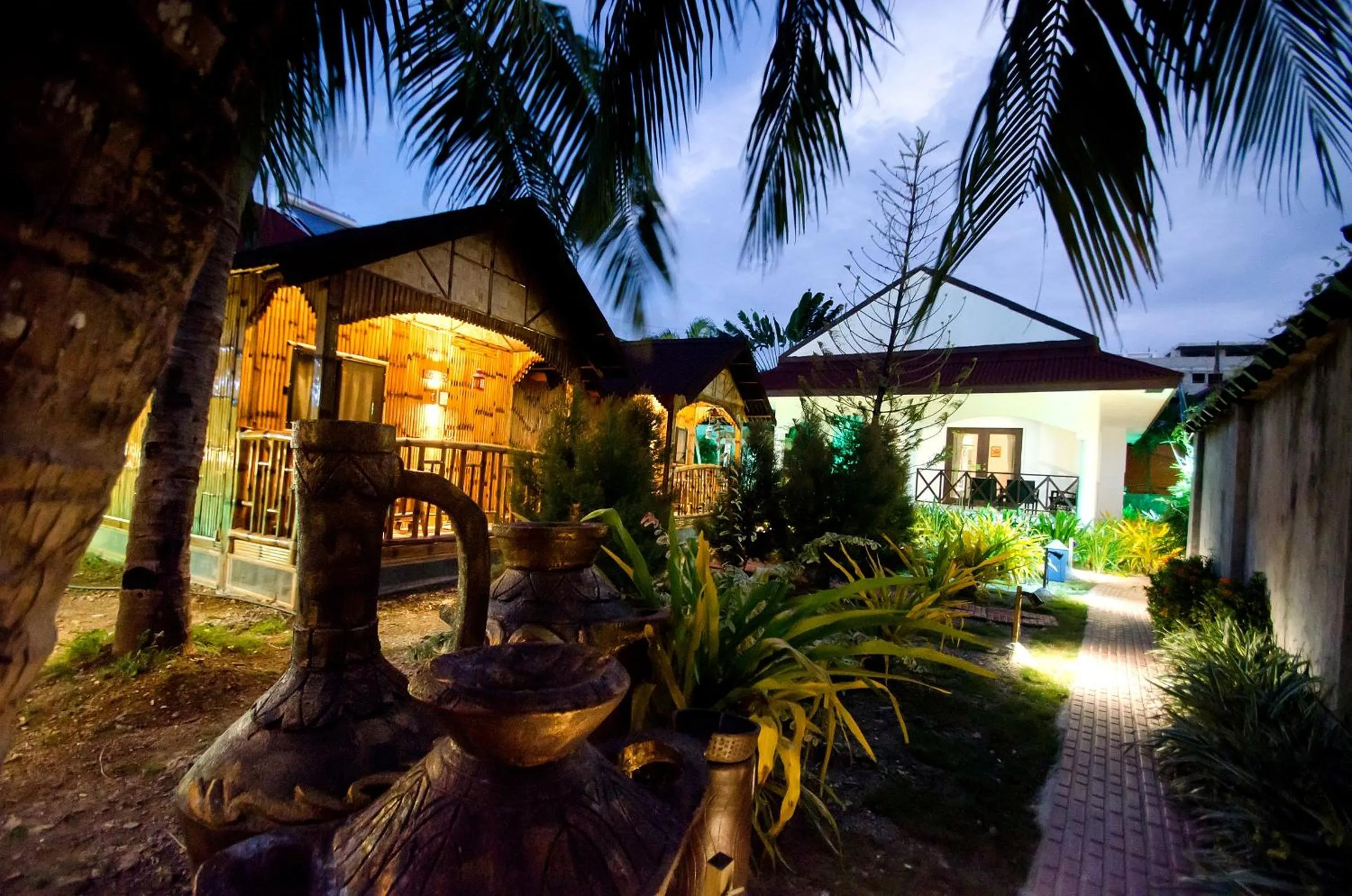 Garden in Nirvana Beach Resort