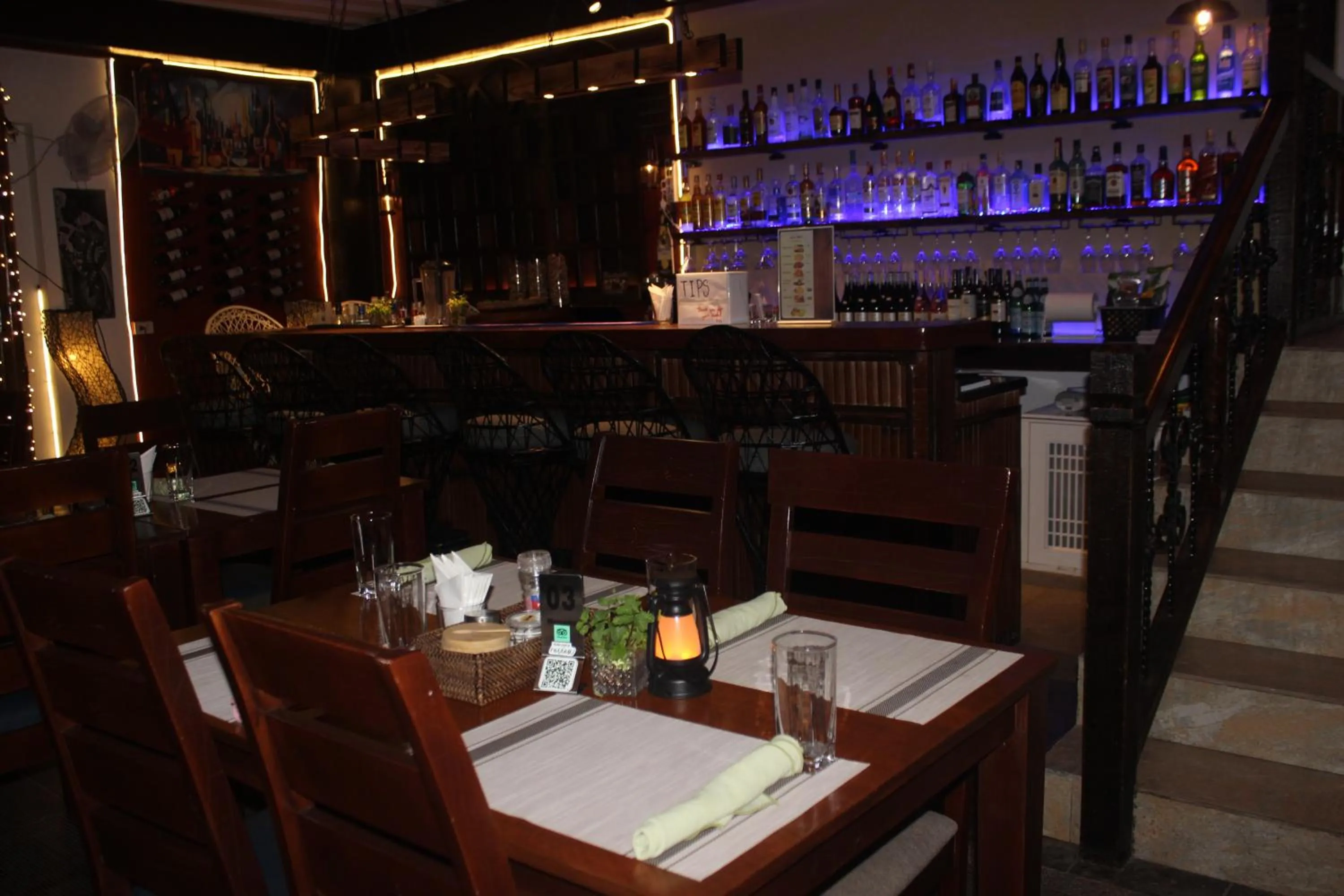 Restaurant/places to eat in Nirvana Beach Resort