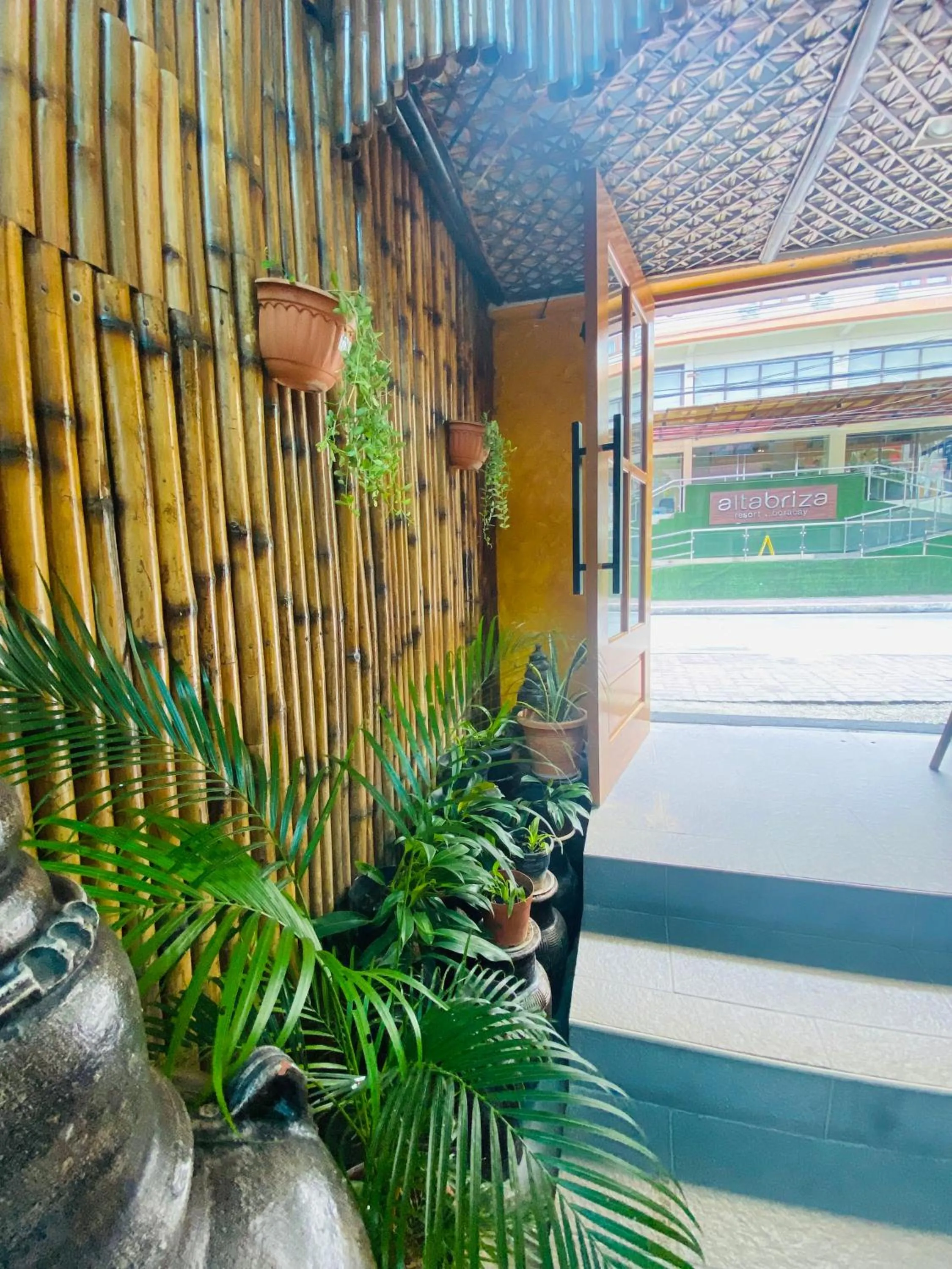 Facade/entrance in Nirvana Beach Resort