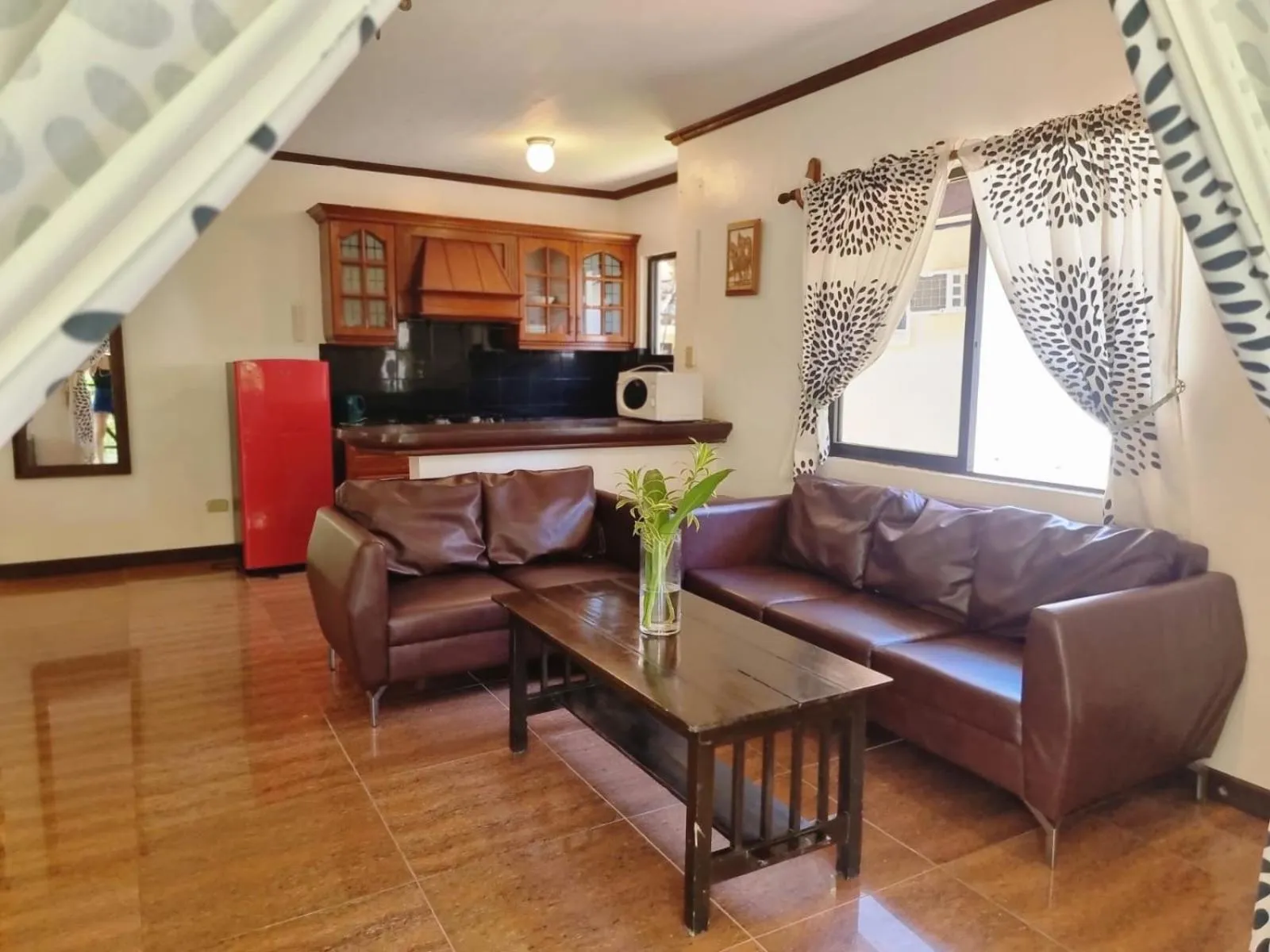 Kitchen or kitchenette in Nirvana Beach Resort