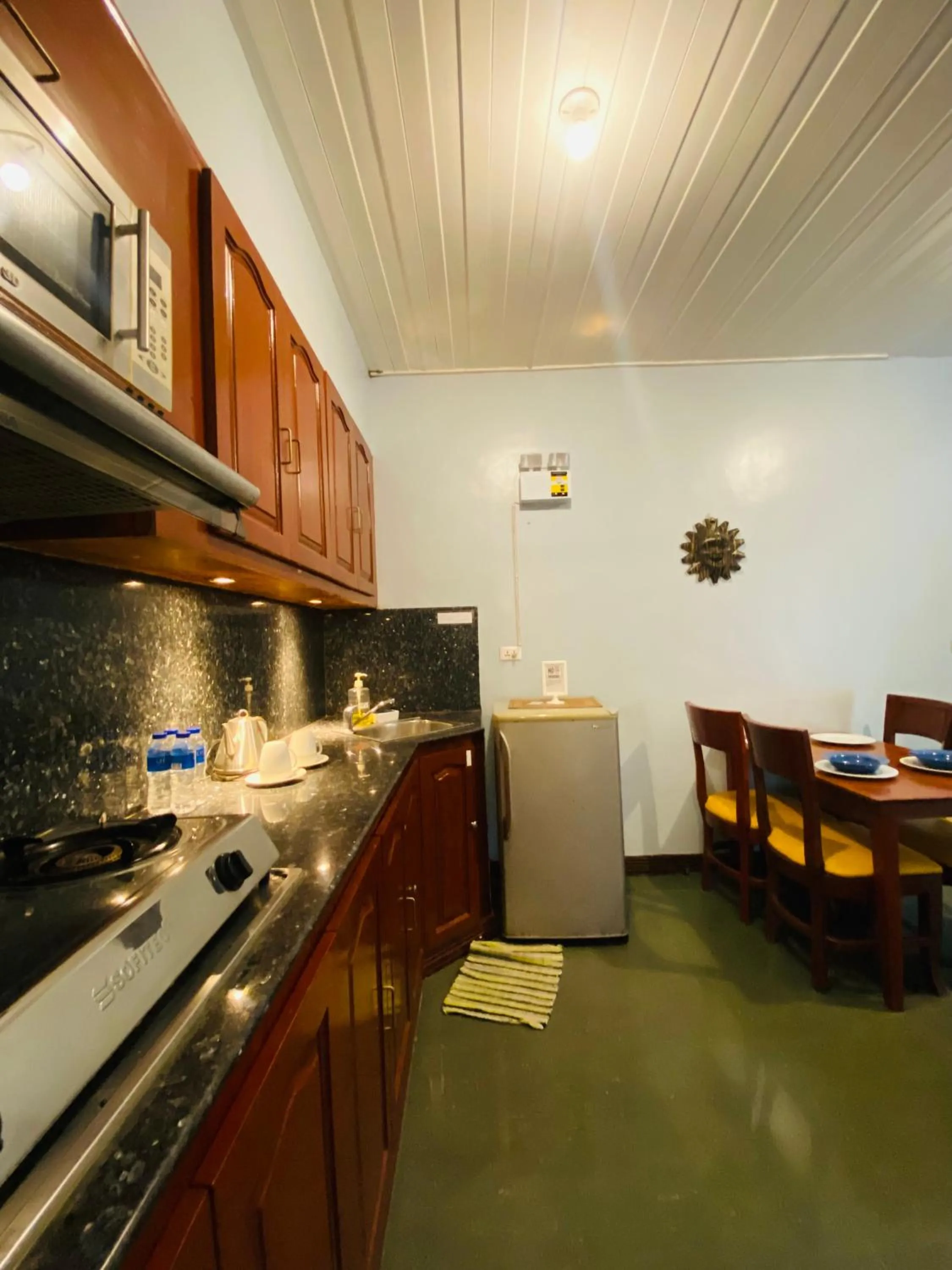 kitchen in Nirvana Beach Resort