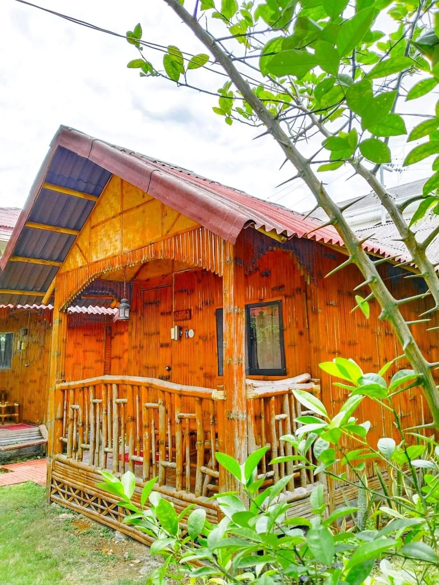 Garden view in Nirvana Beach Resort