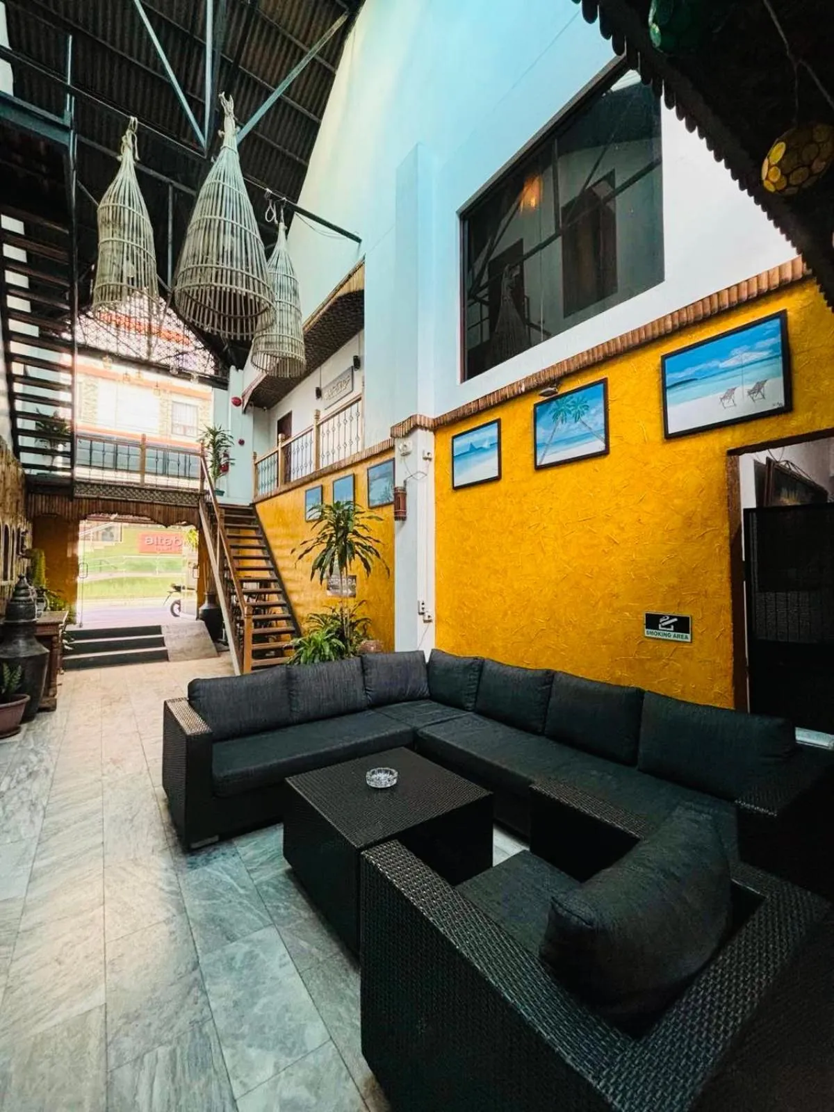 Lobby or reception in Nirvana Beach Resort