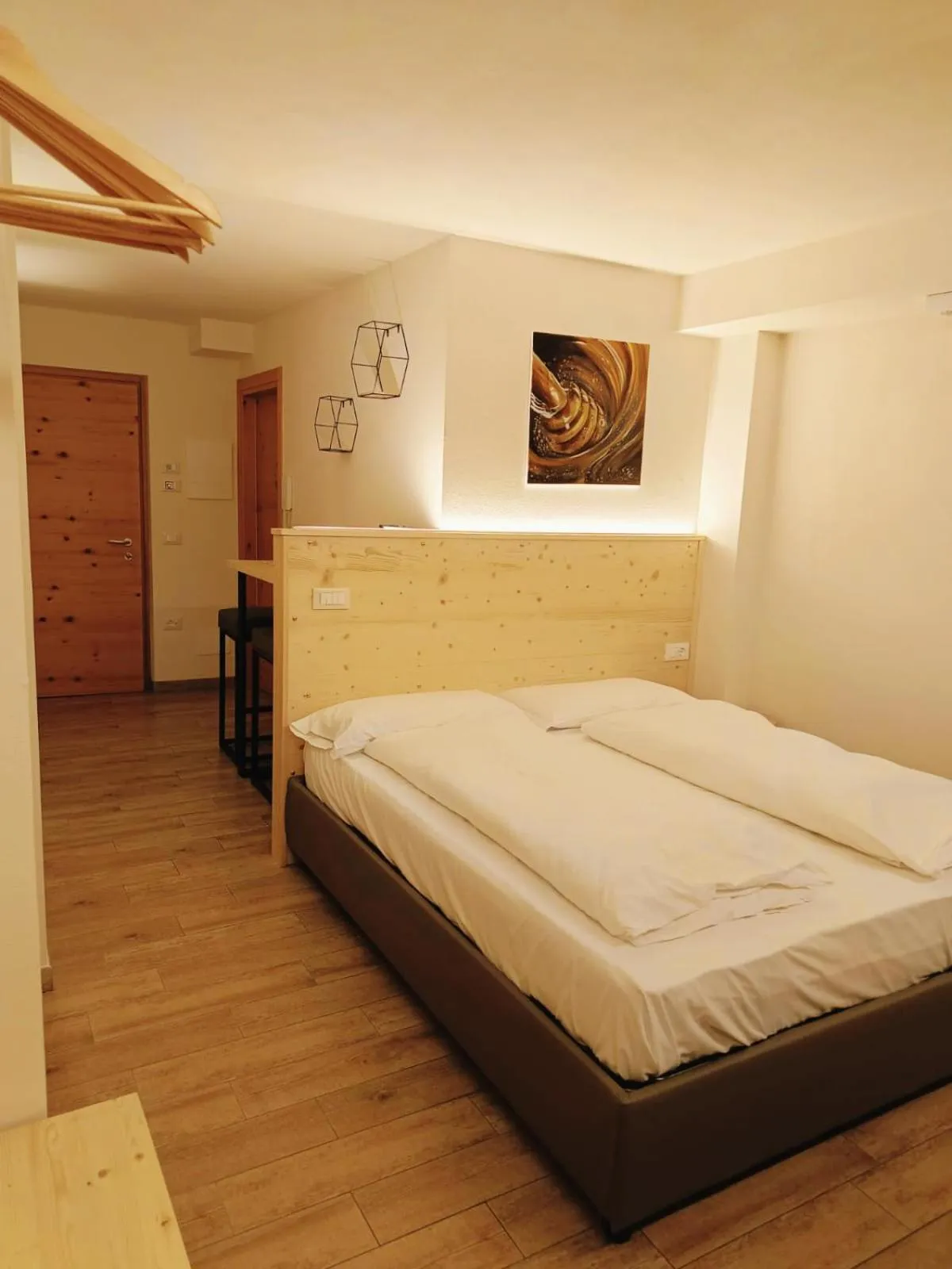 Bed in Wanderlust B&B