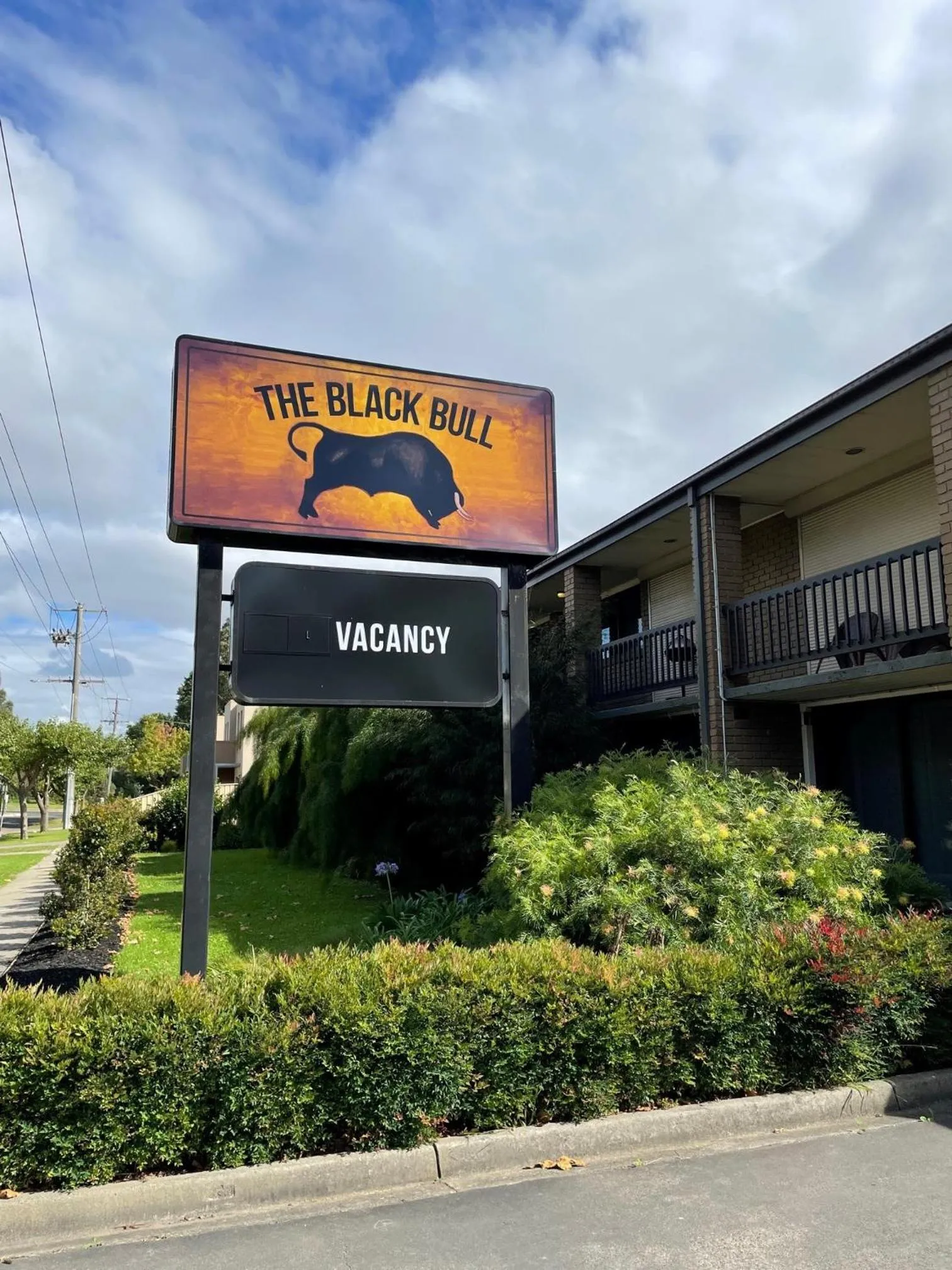 Property building in The Black Bull Motel
