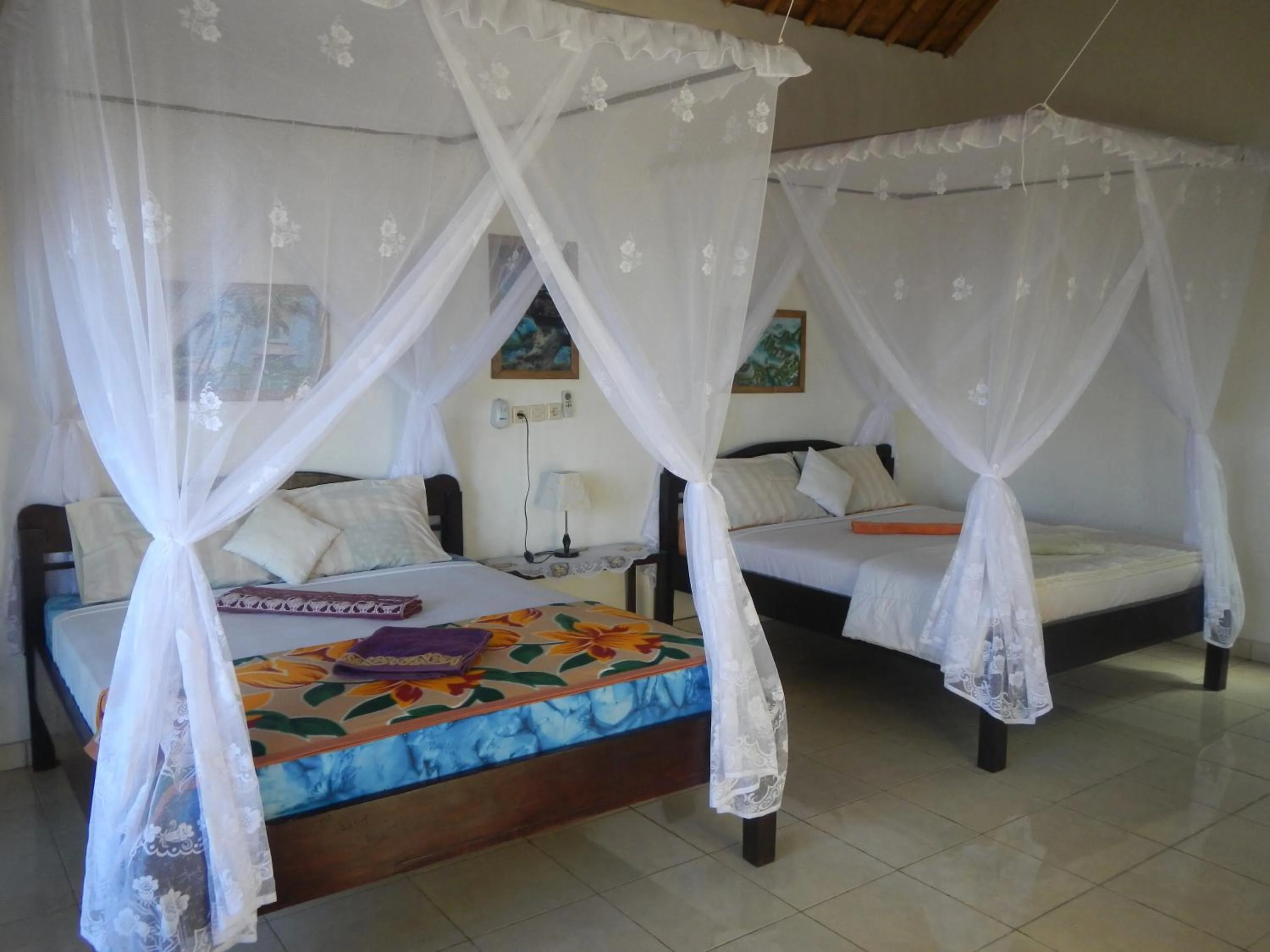 Bed in Bukit Indah Homestay