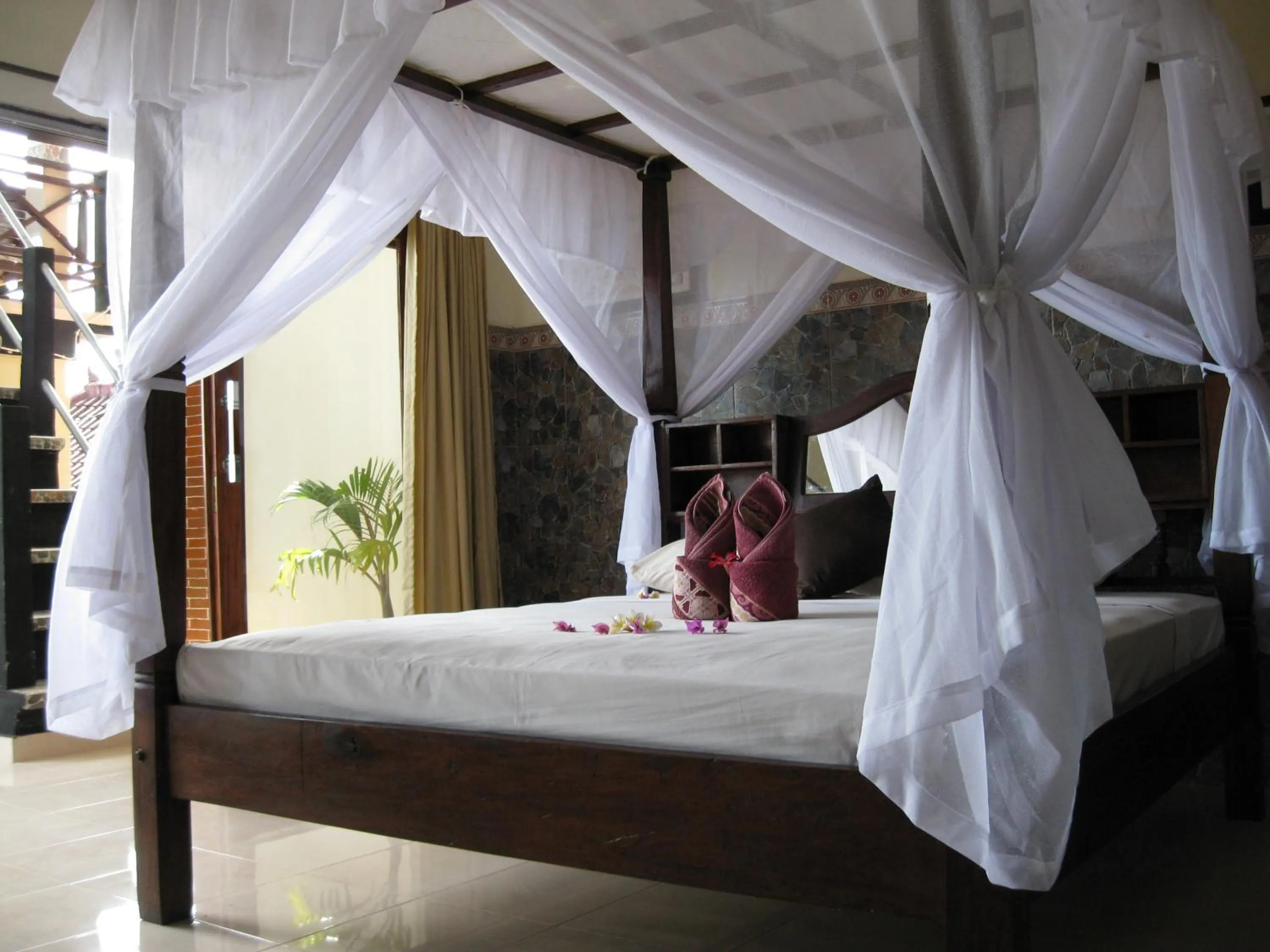 Bed in Bukit Indah Homestay