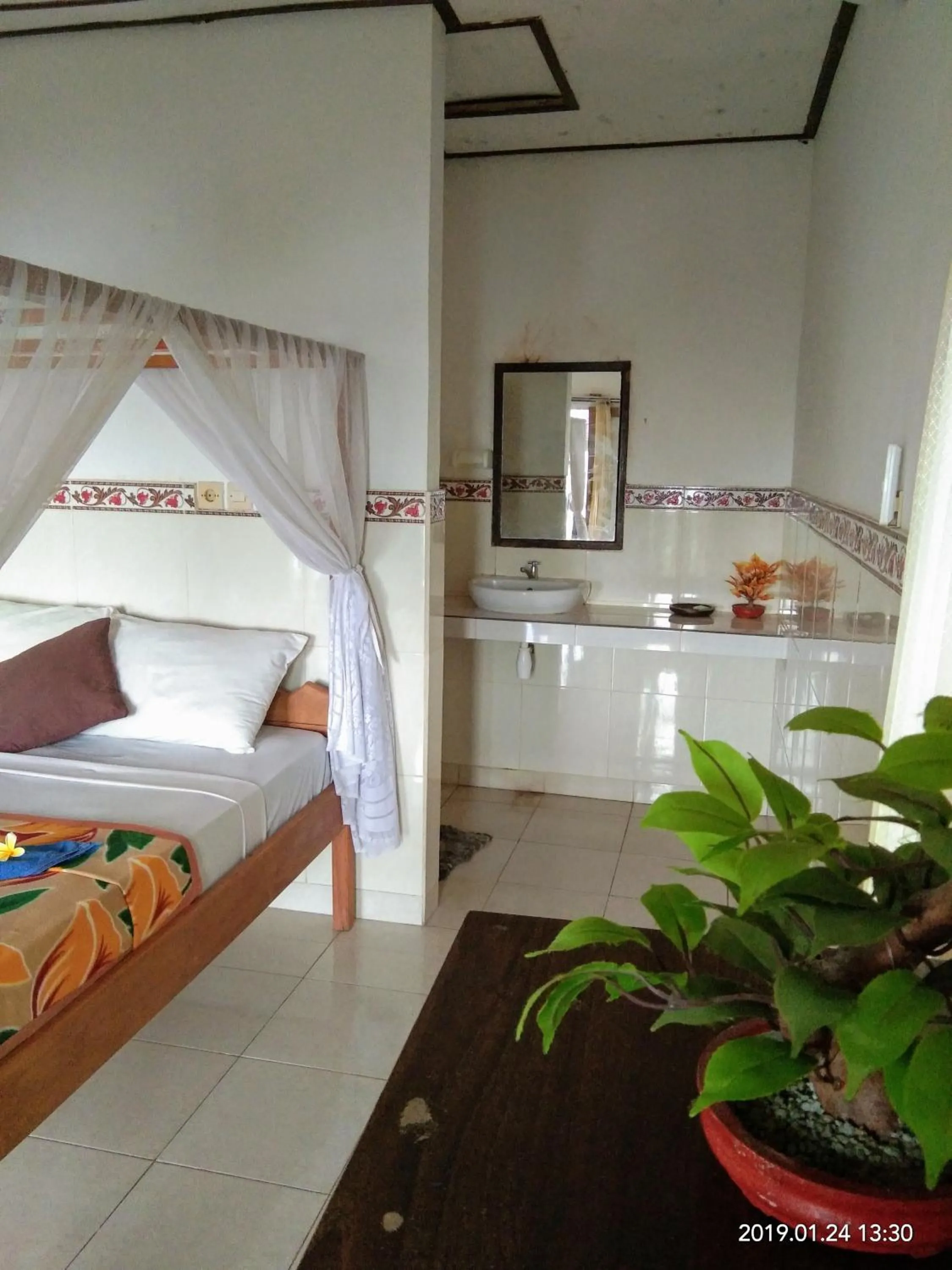 Bed in Bukit Indah Homestay