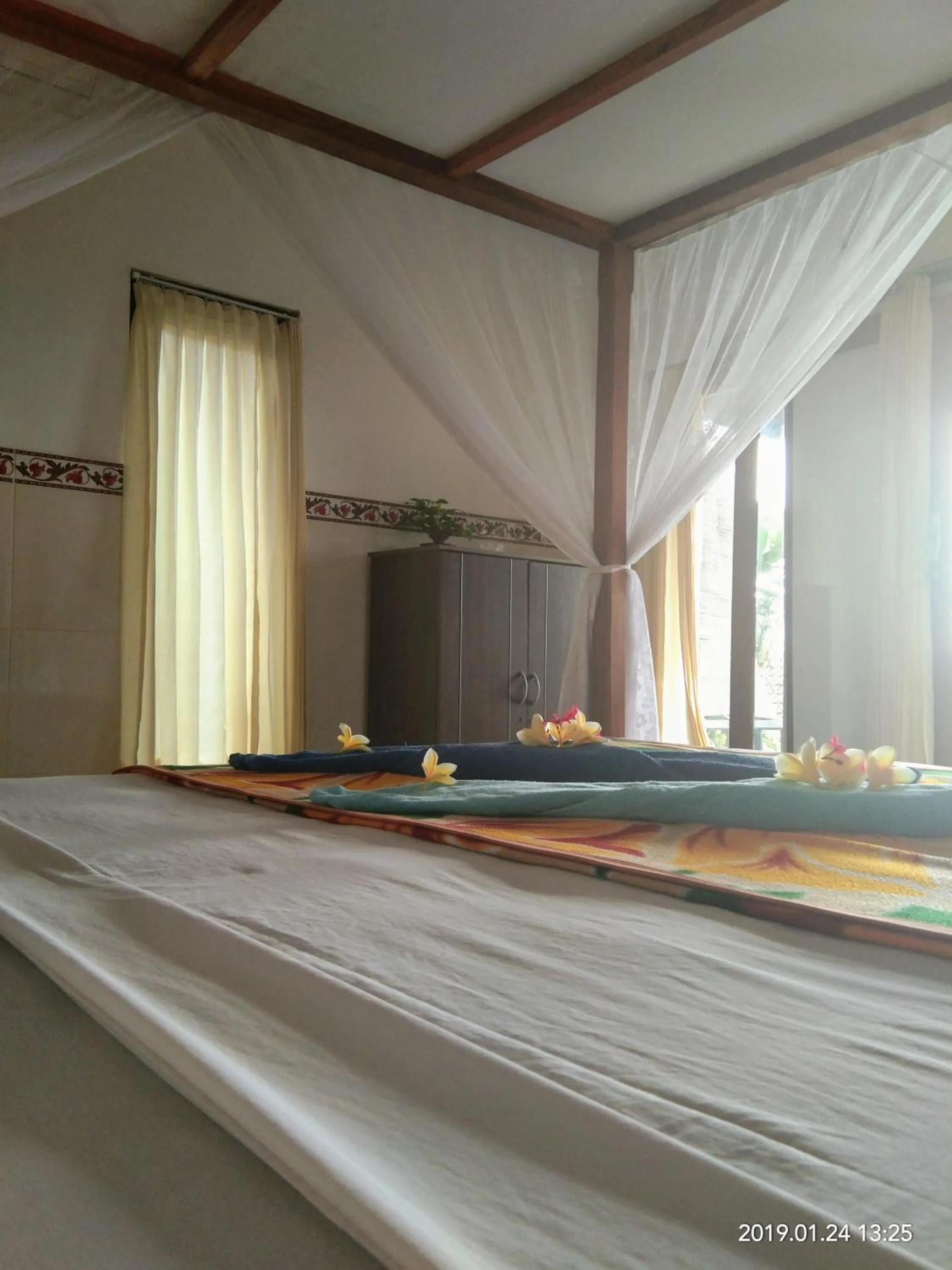 Bed in Bukit Indah Homestay