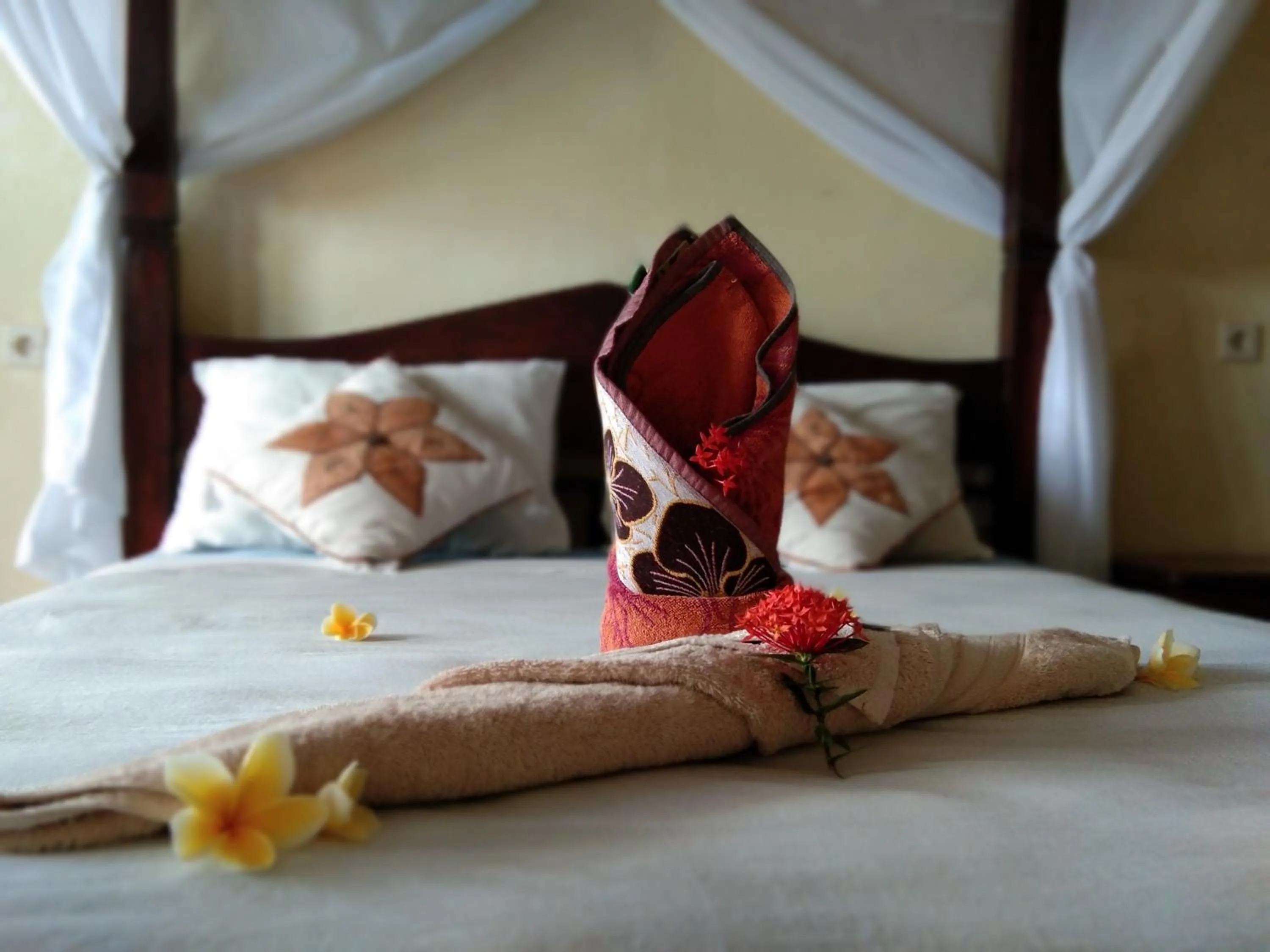 Bed in Bukit Indah Homestay