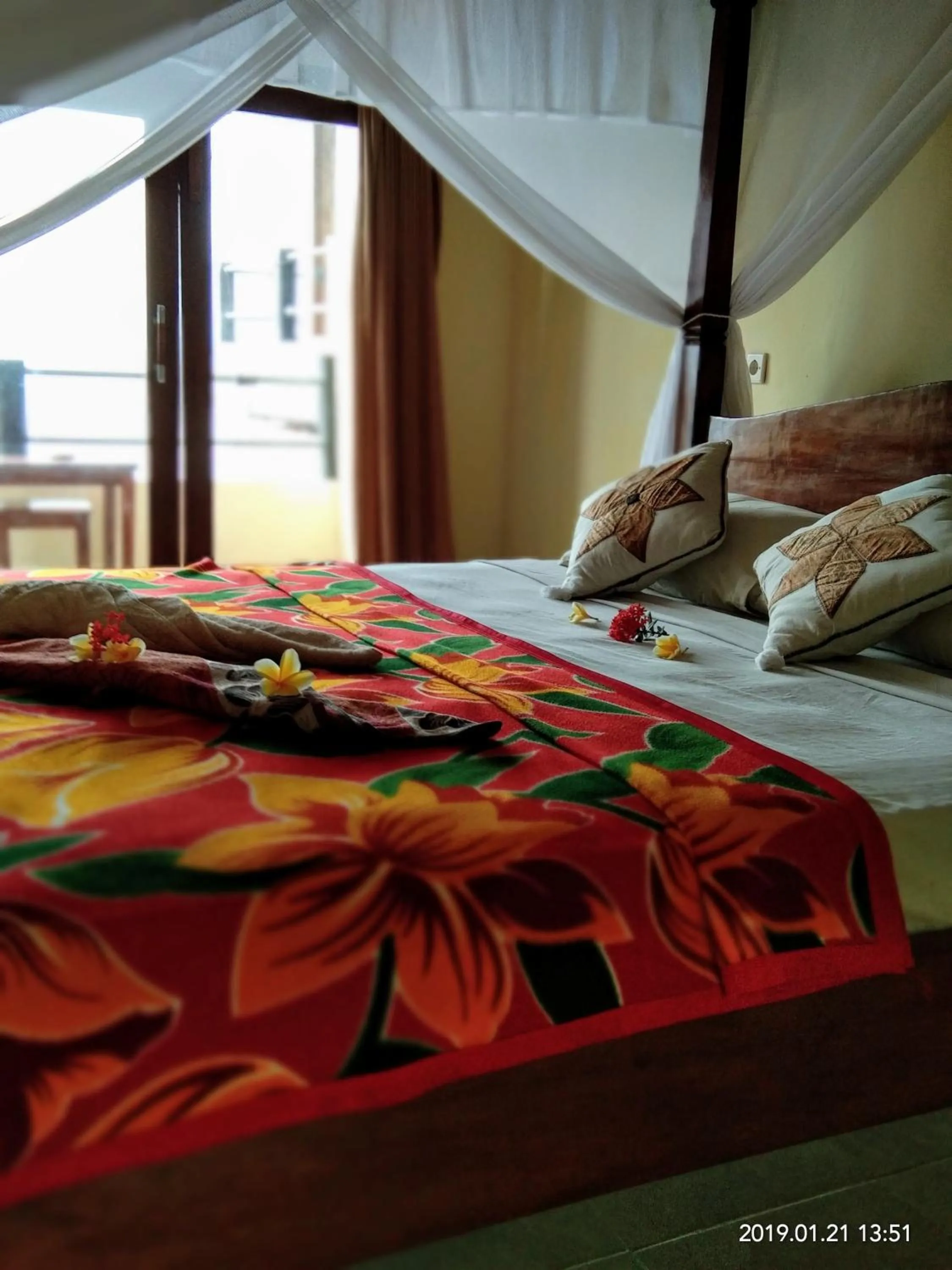 Bed in Bukit Indah Homestay