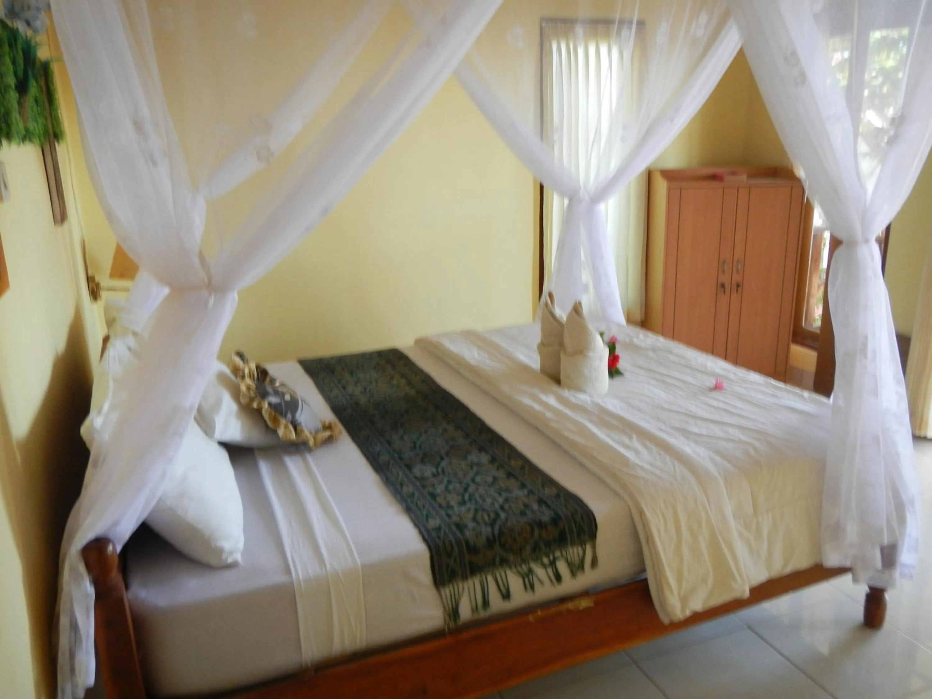 Bed in Bukit Indah Homestay