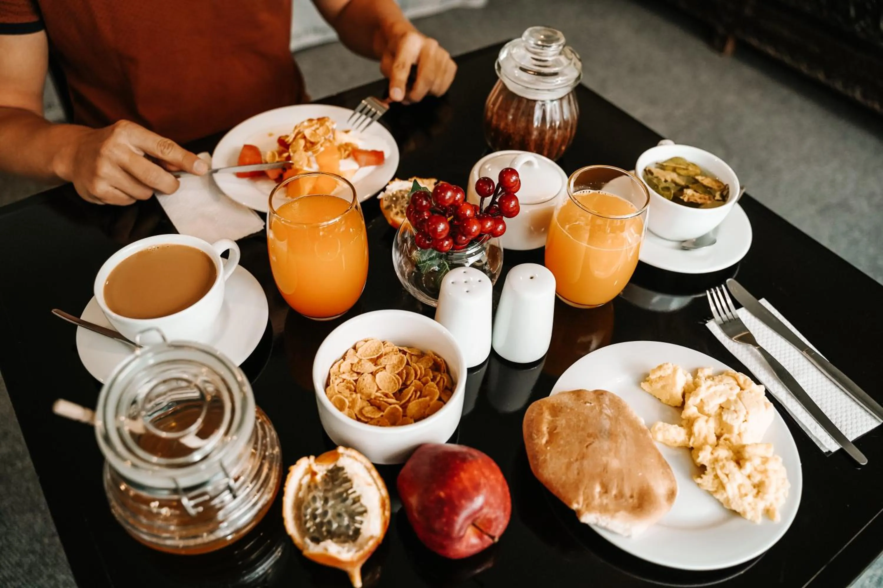 Food in Muru Homely Hotel Cusco