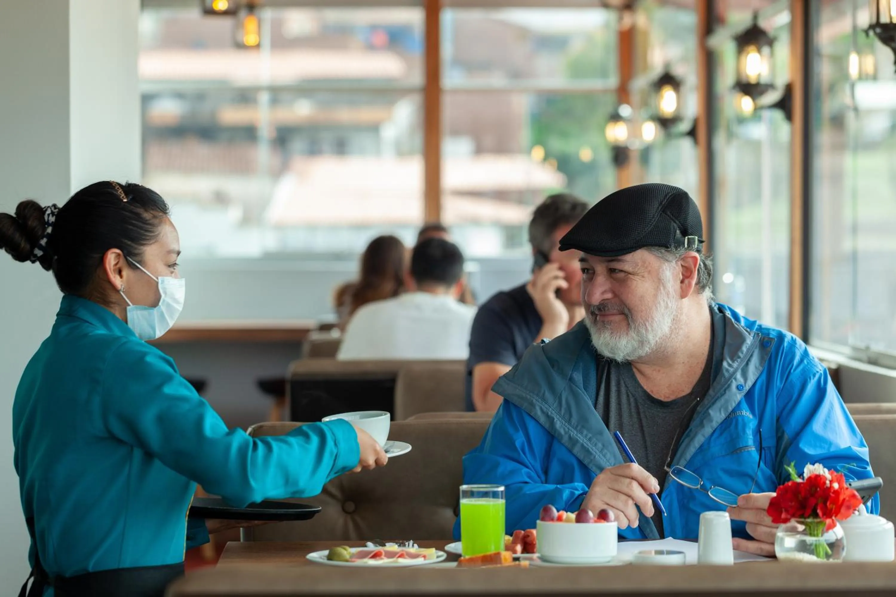 Restaurant/places to eat in Muru Homely Hotel Cusco