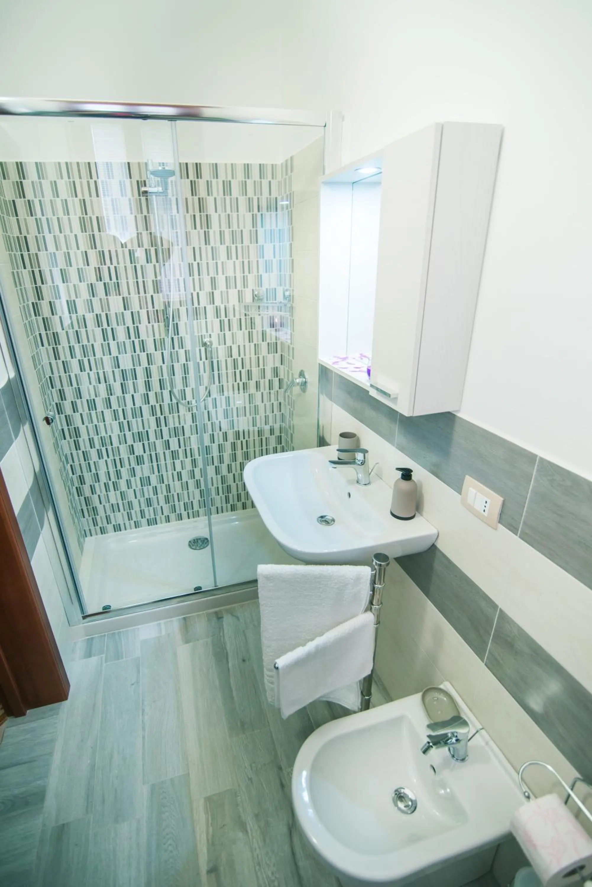 Shower in B&B U PRUFISSURI