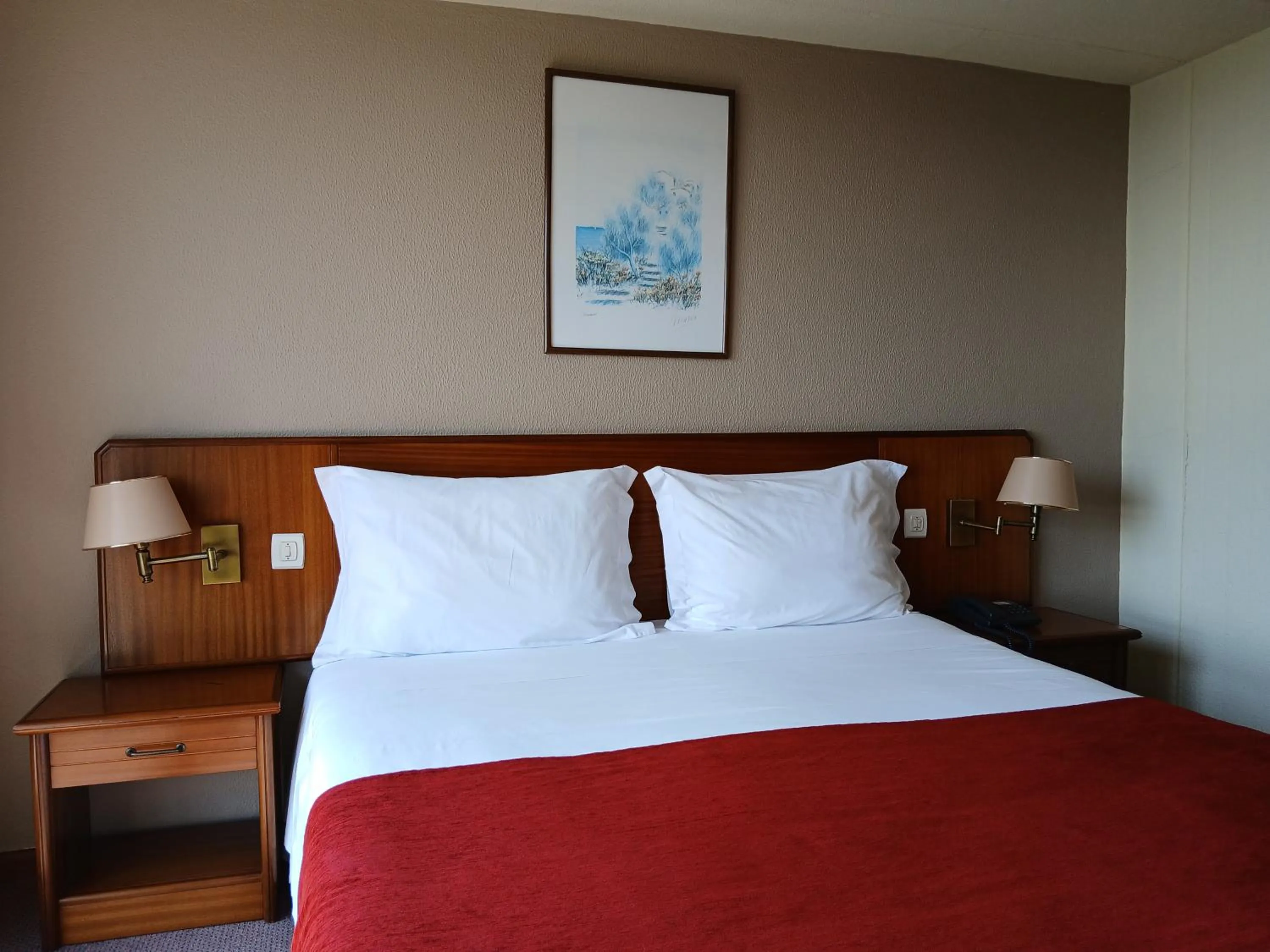 Bed in Hotel Senhora do Castelo