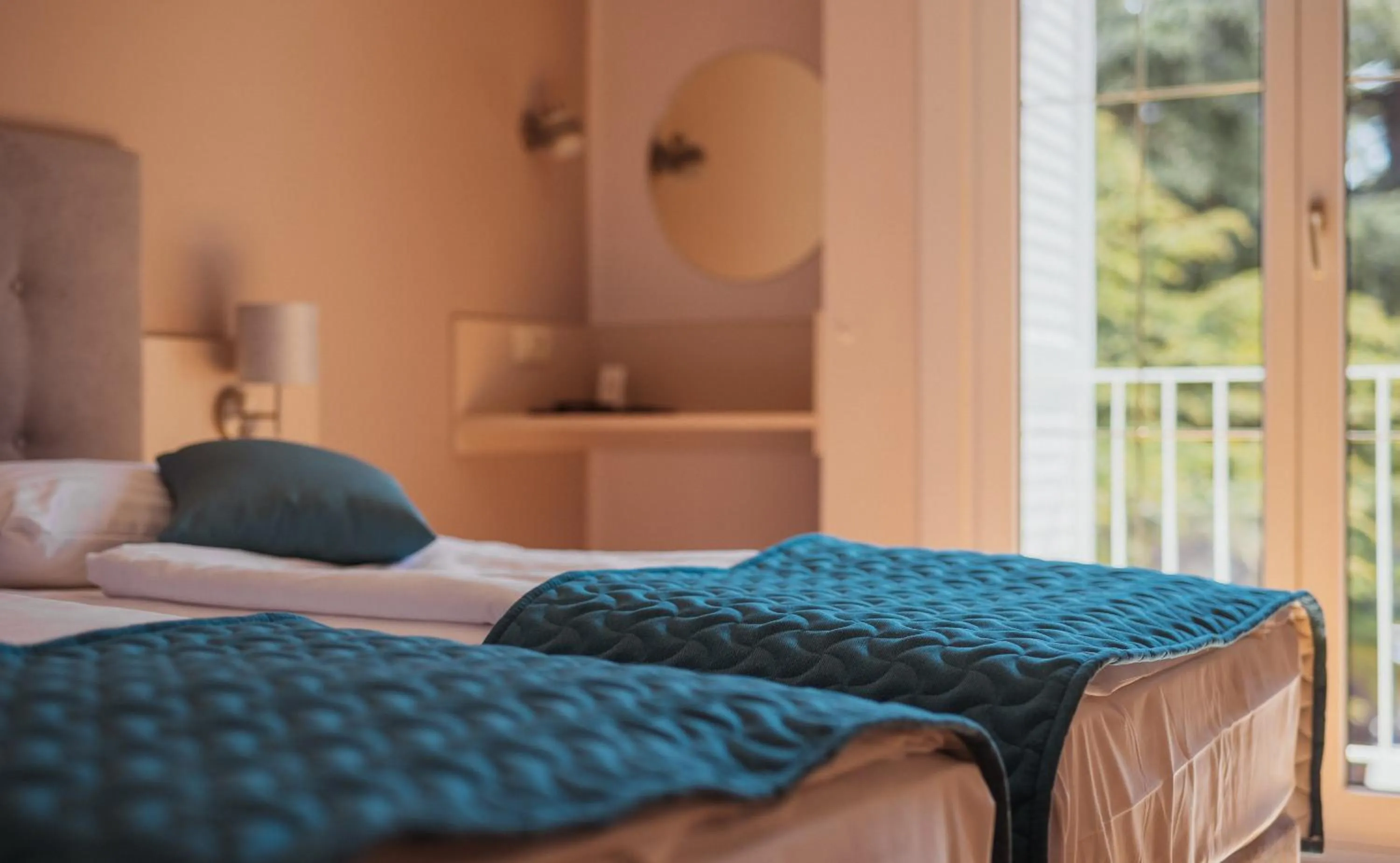 Bed in Belvedere Resort Hotels