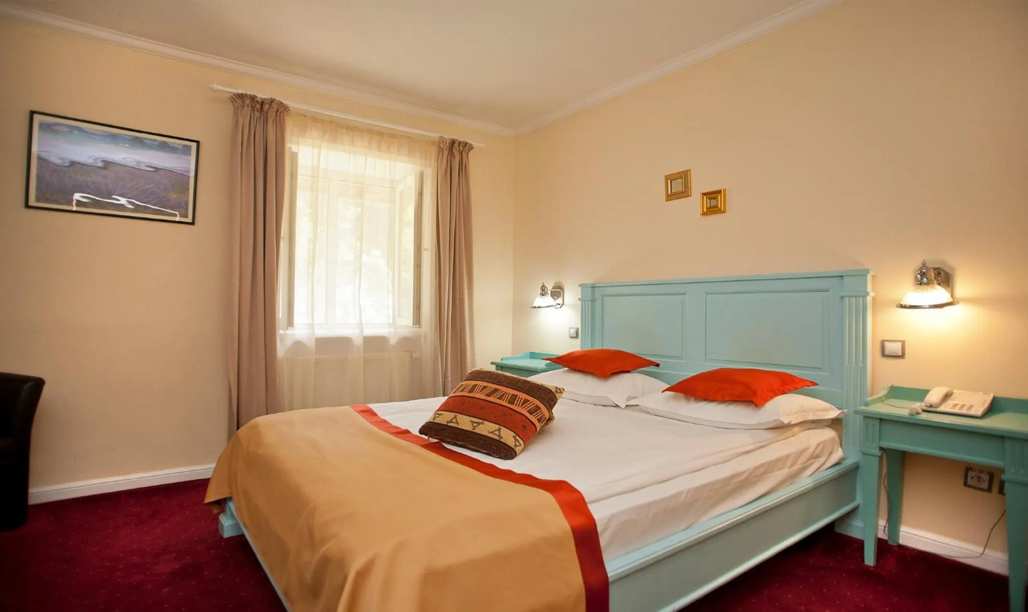 Natural landscape, Bed in Hotel Bastion