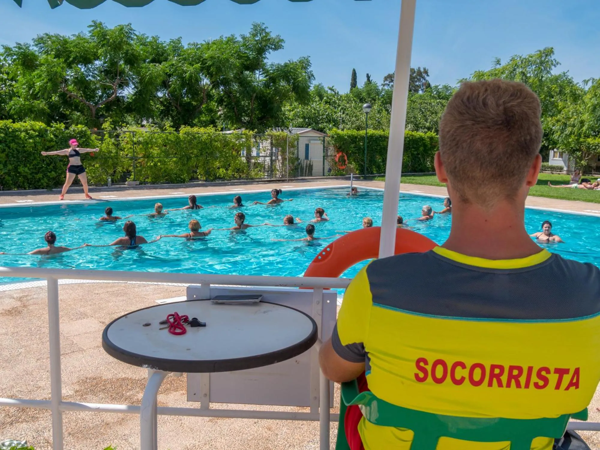 Swimming pool in Camping Playa y Fiesta