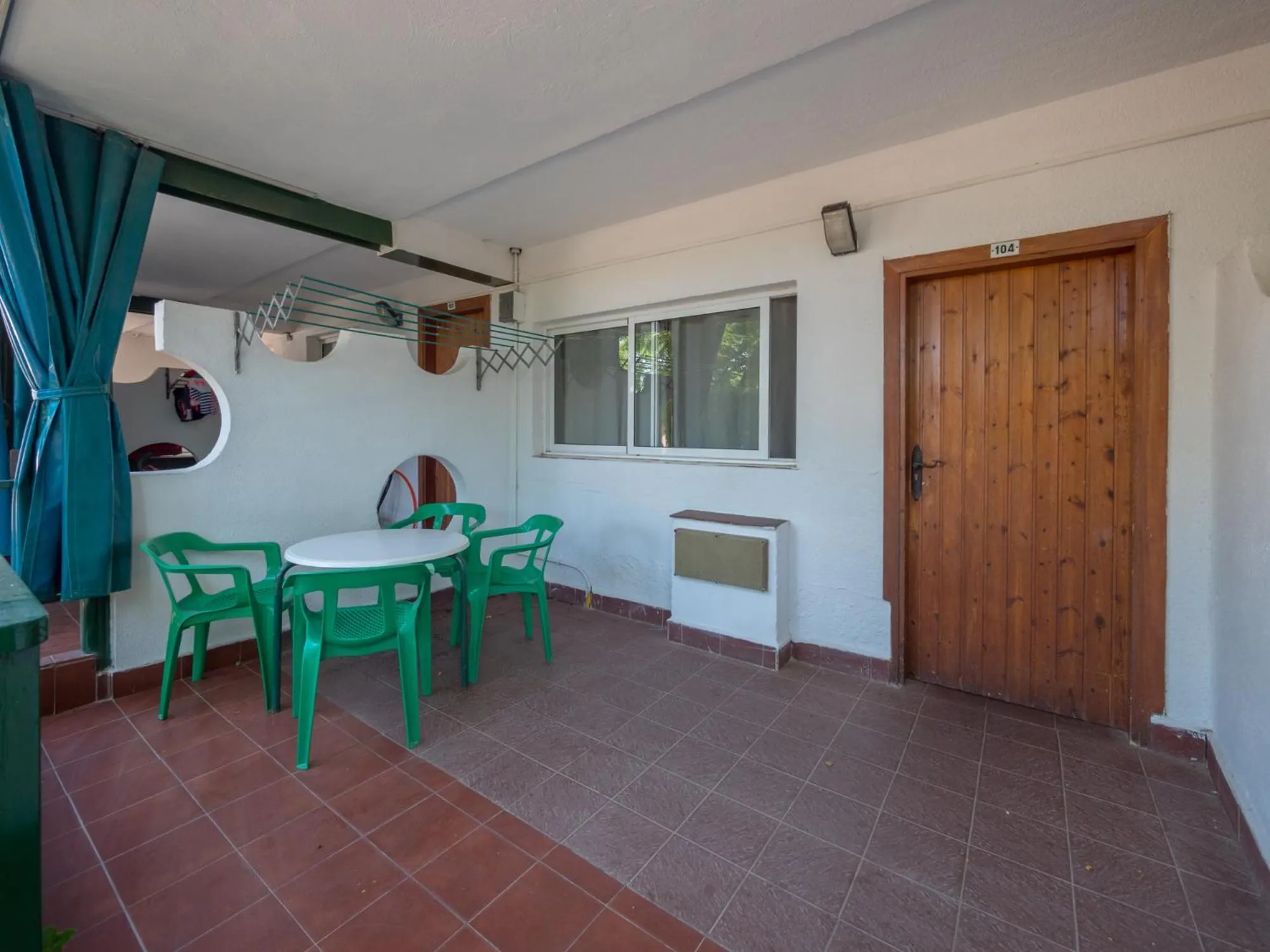 Balcony/Terrace in Camping Playa y Fiesta