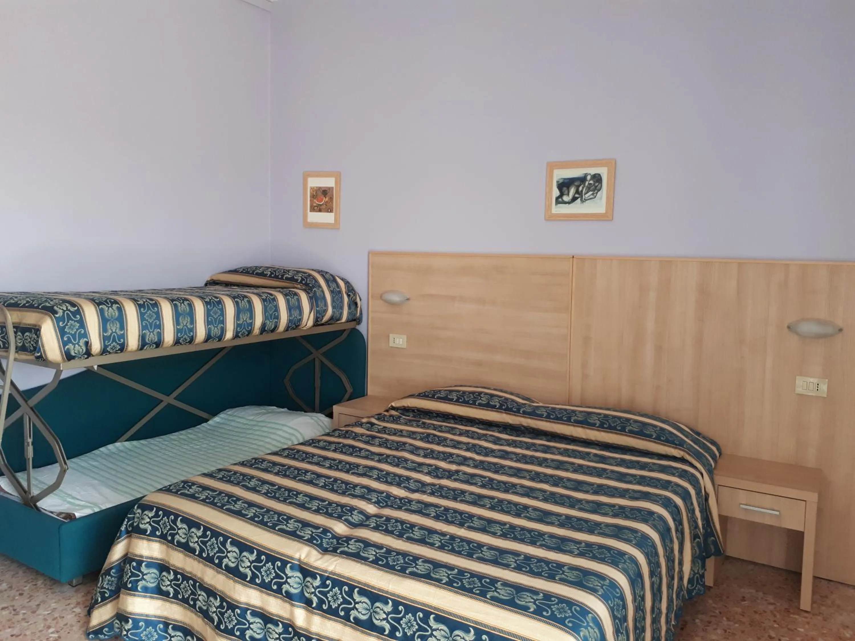 Bed in Hotel Bahamas