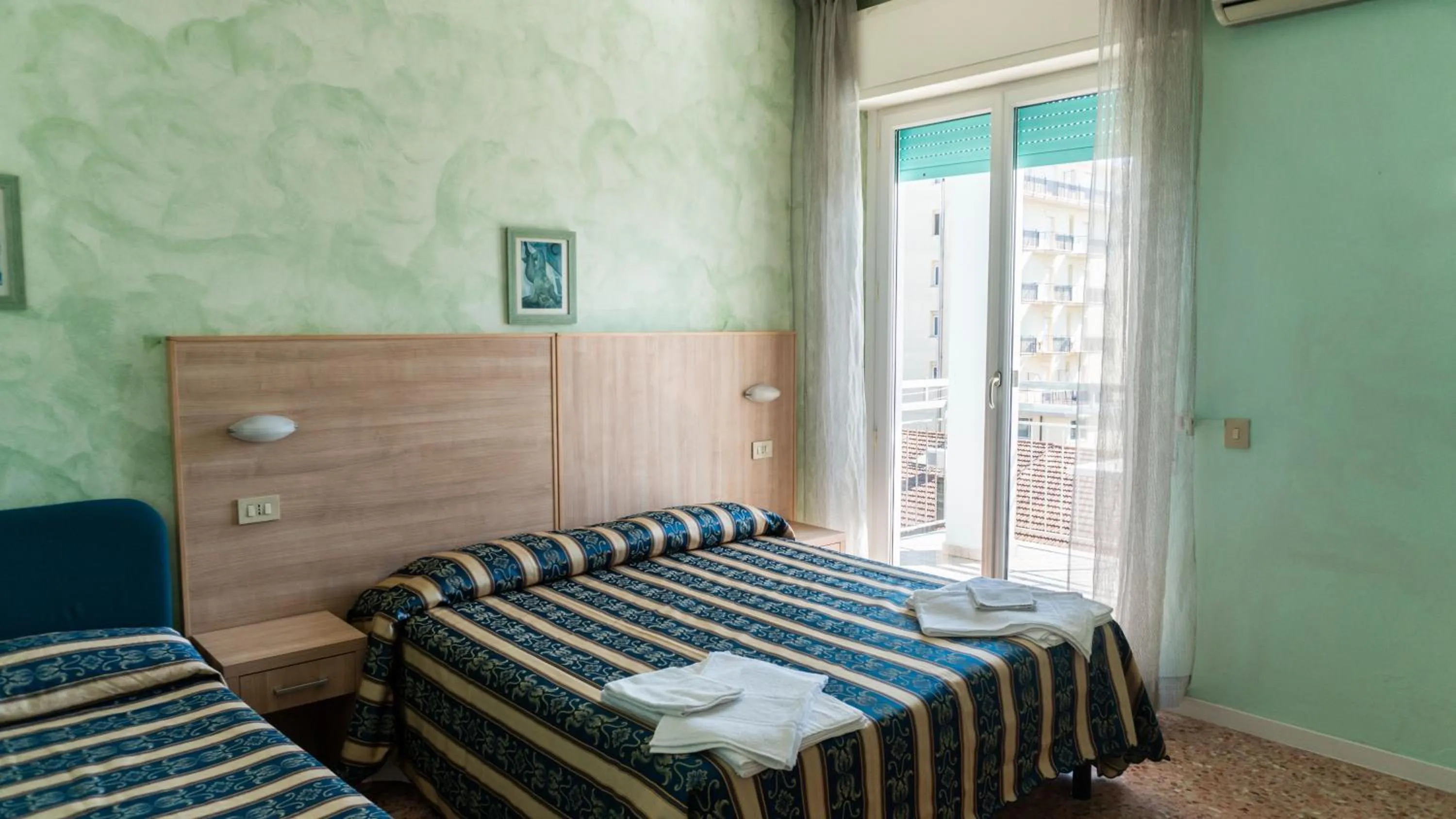 Bed in Hotel Bahamas