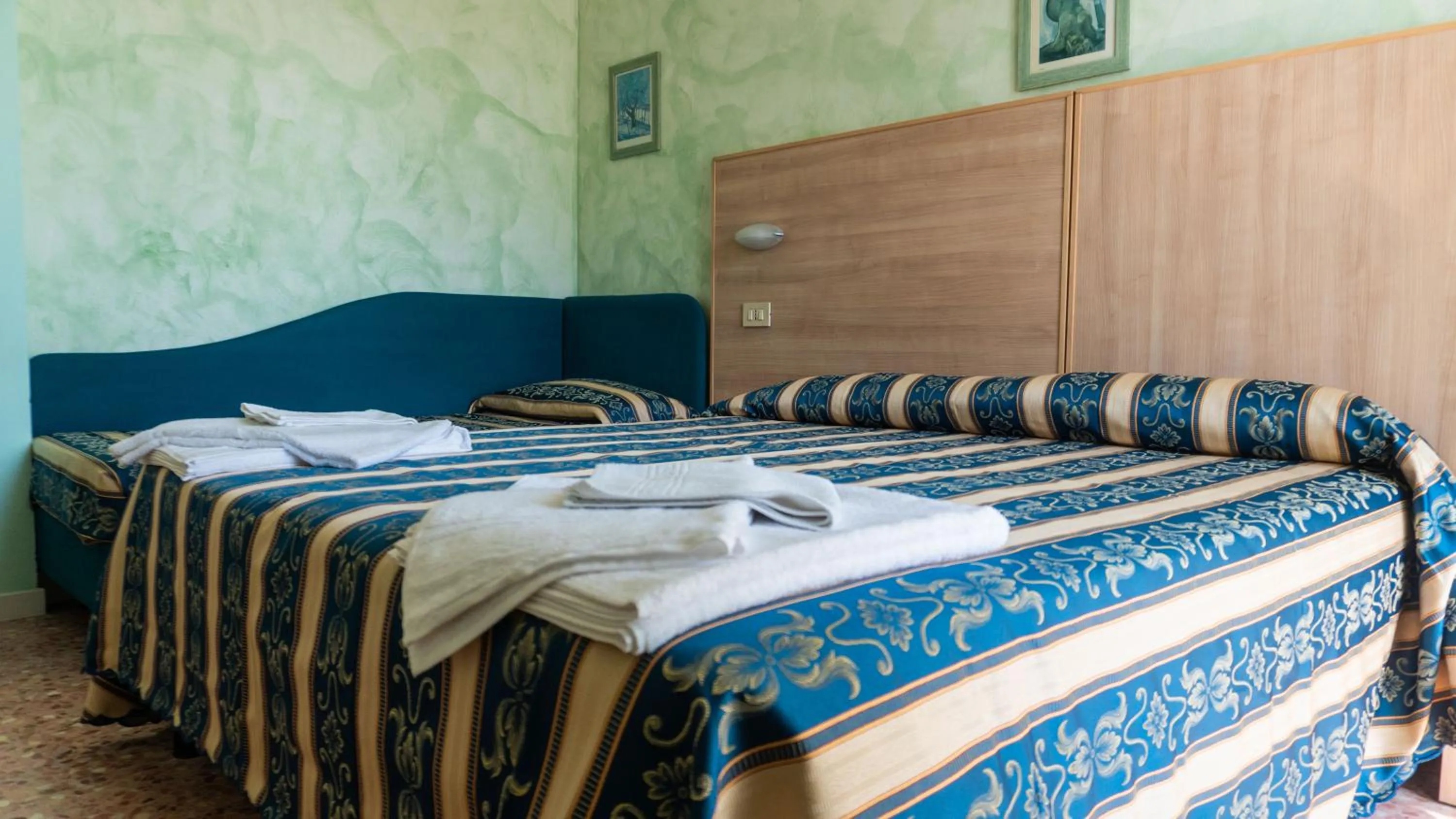 Bed in Hotel Bahamas