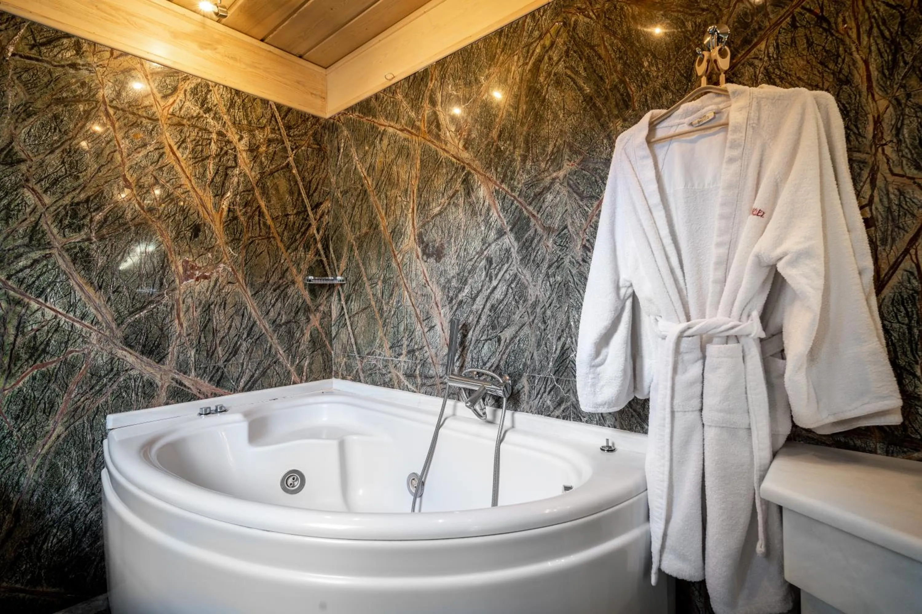 Bathroom in Hotel Giamandes