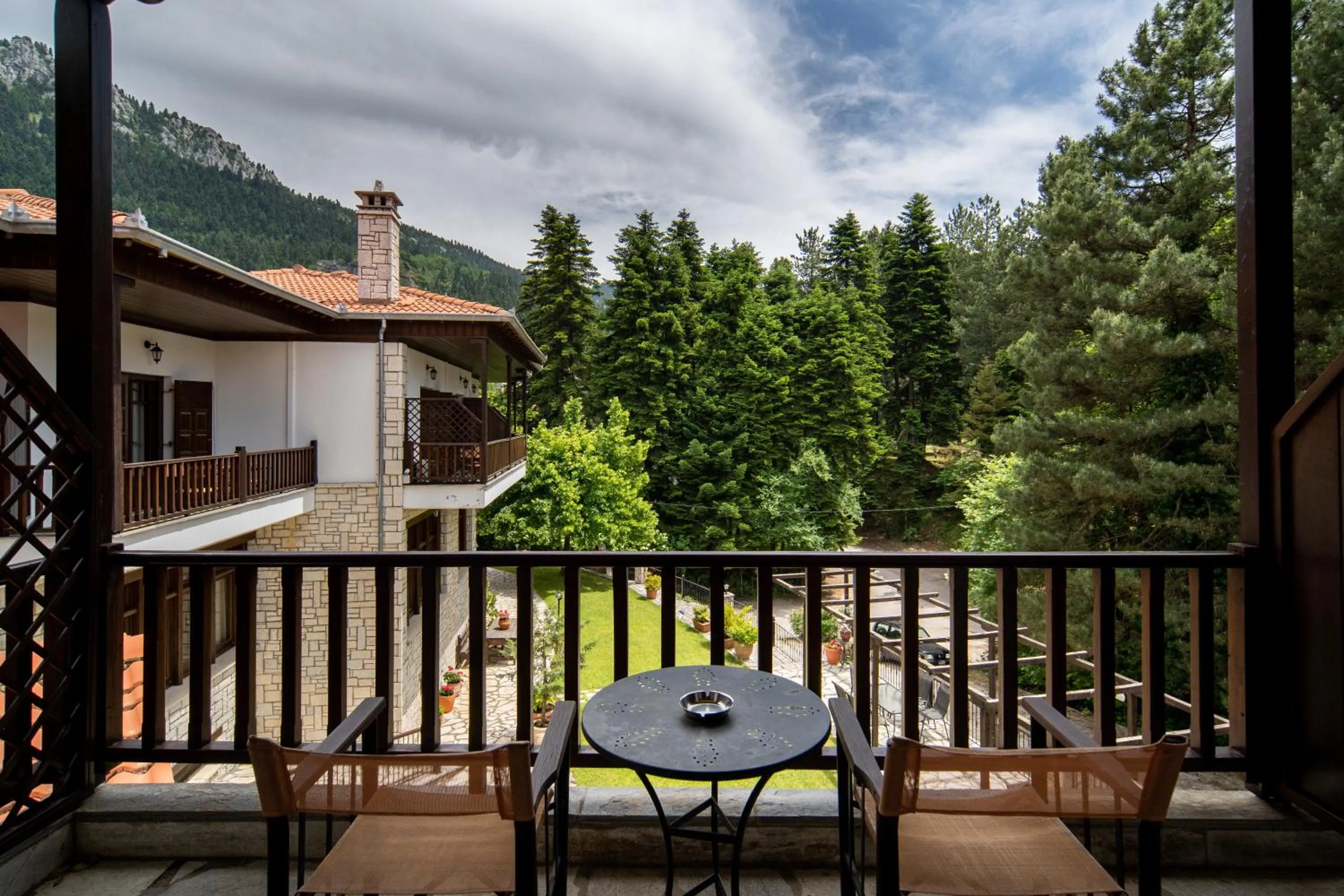 Balcony/Terrace in Hotel Giamandes