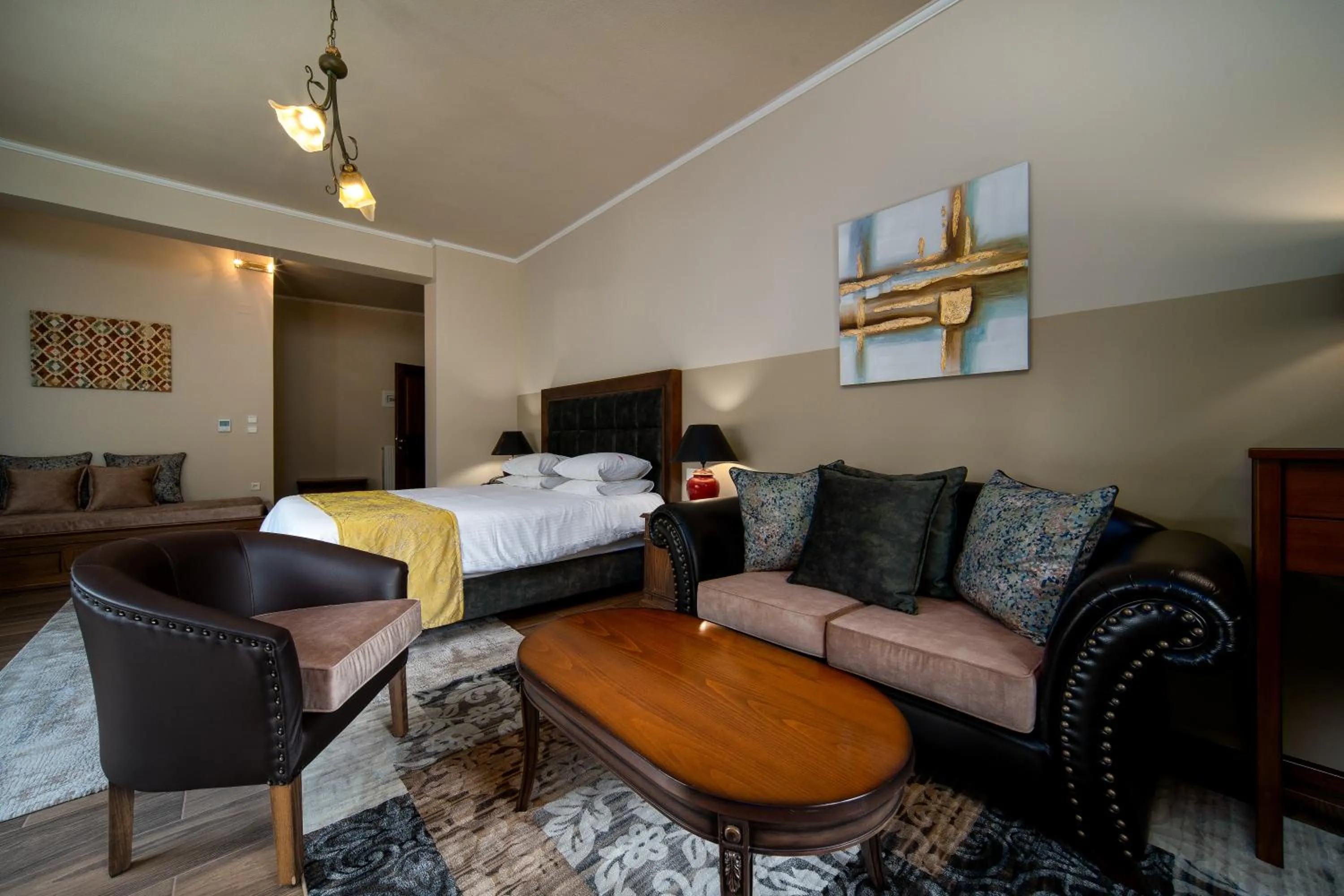 Living room in Hotel Giamandes