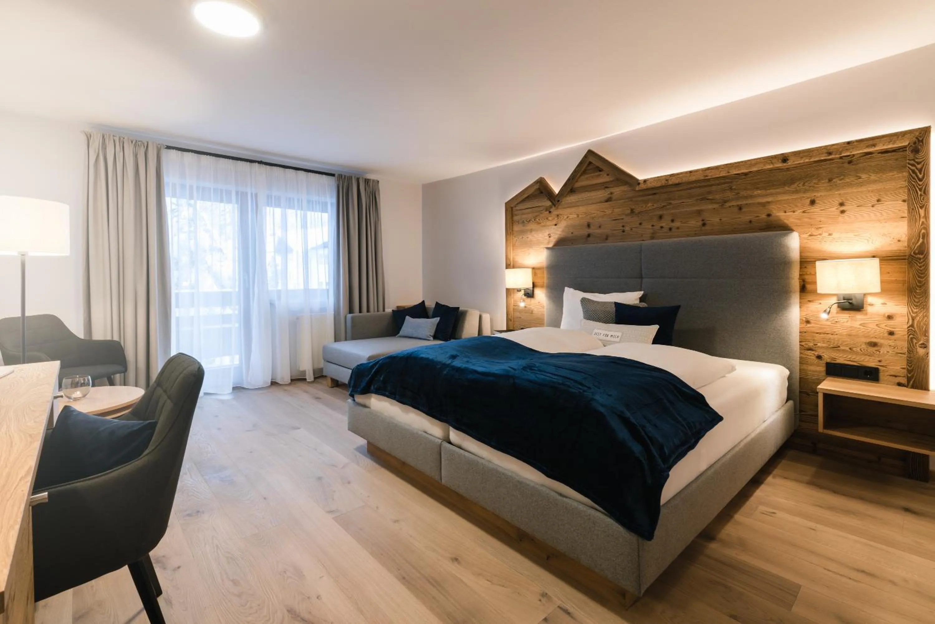 Decorative detail, Bed in meiZeit Lodge