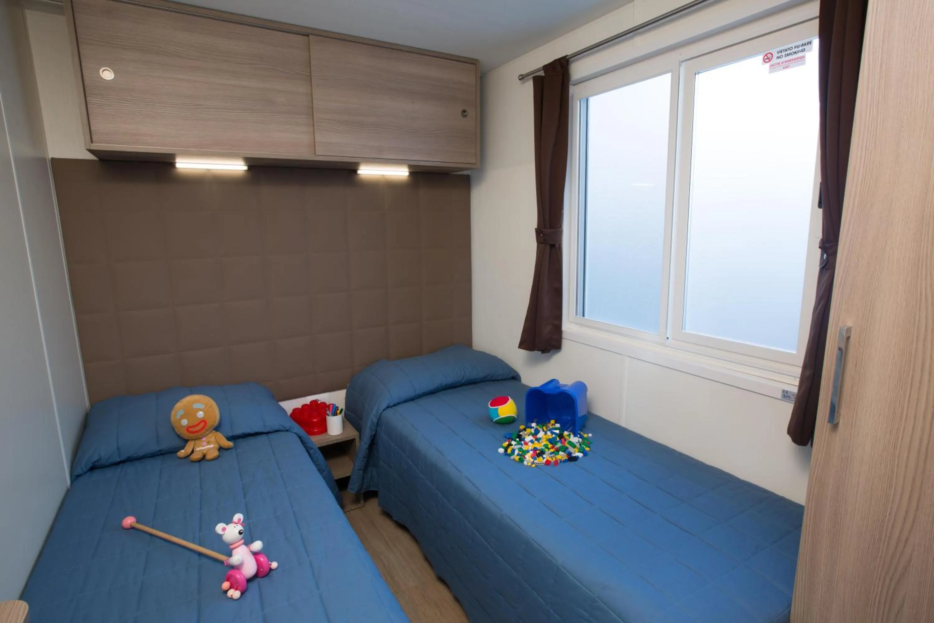 Bedroom, Bed in La Rocca Camping Village