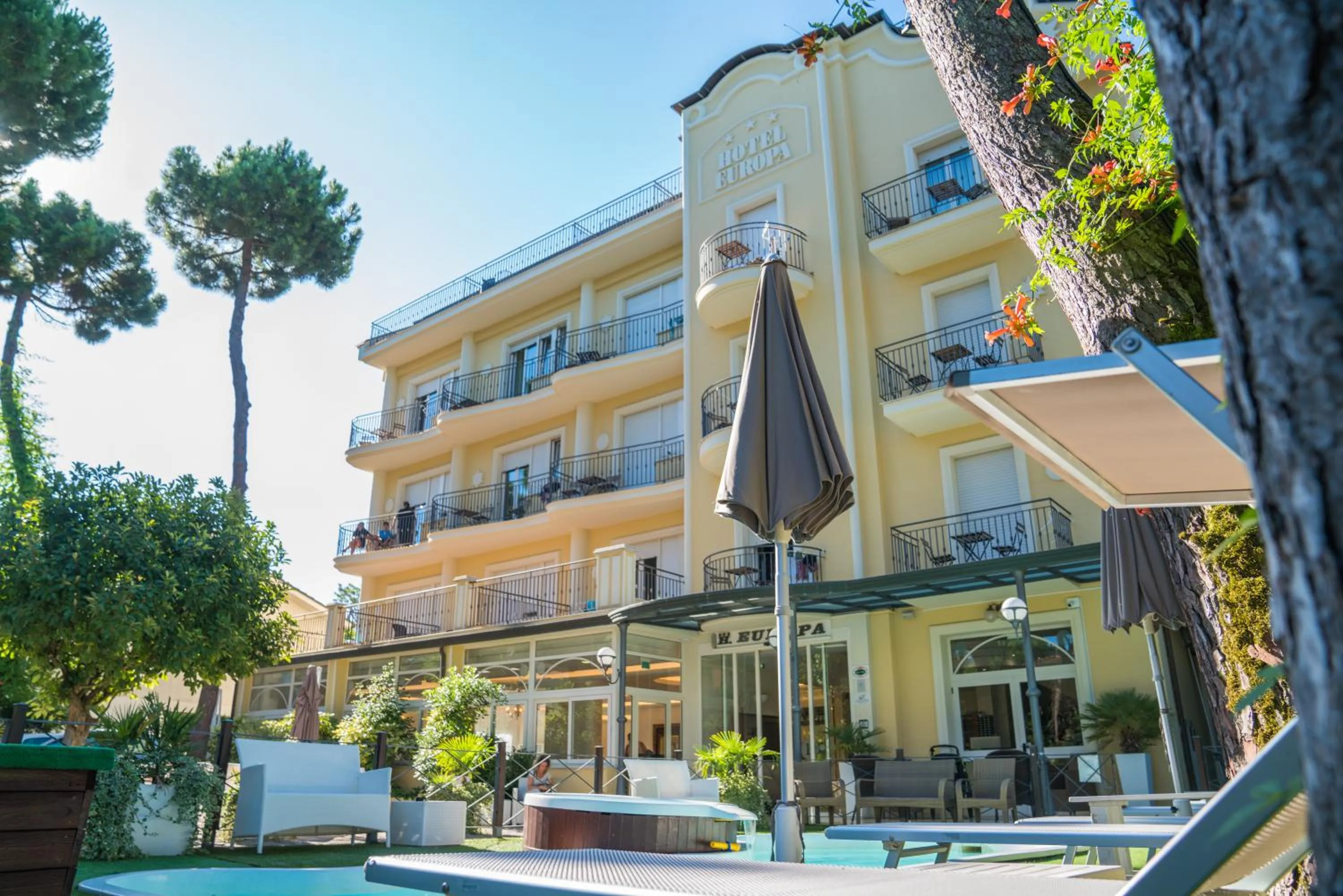 Property building in Hotel Europa Milano Marittima