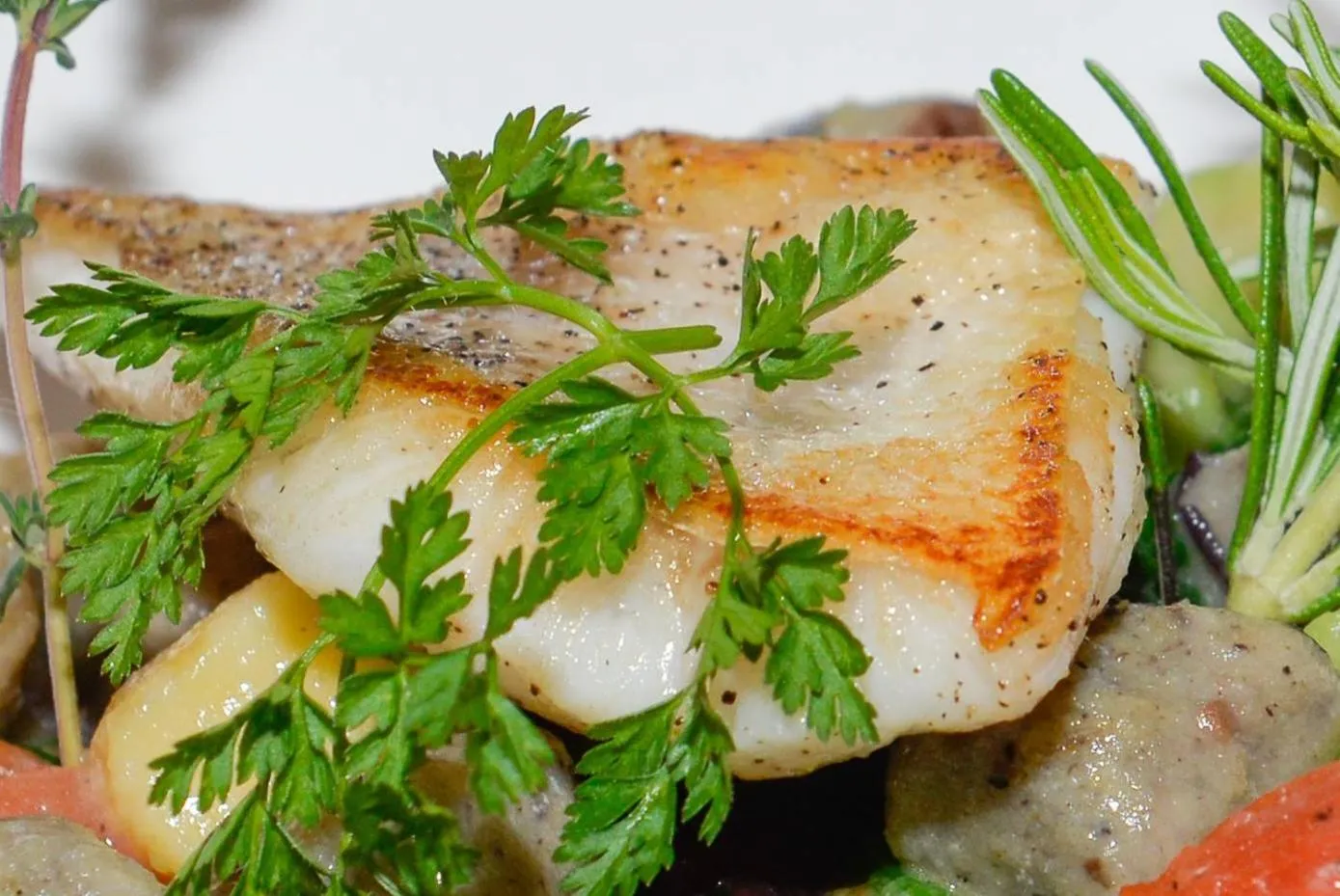 Food and drinks in Hotel Goldene Traube