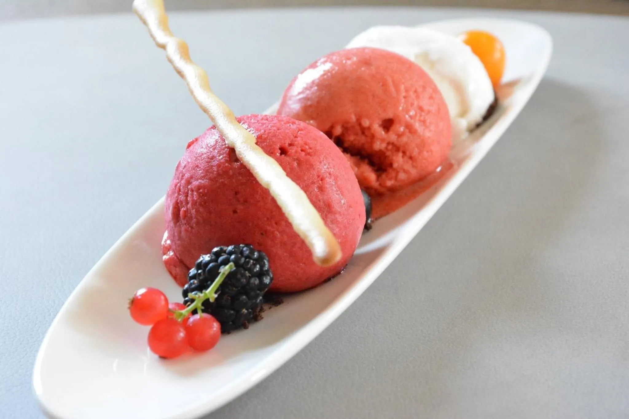 Food close-up in Hotel Goldene Traube