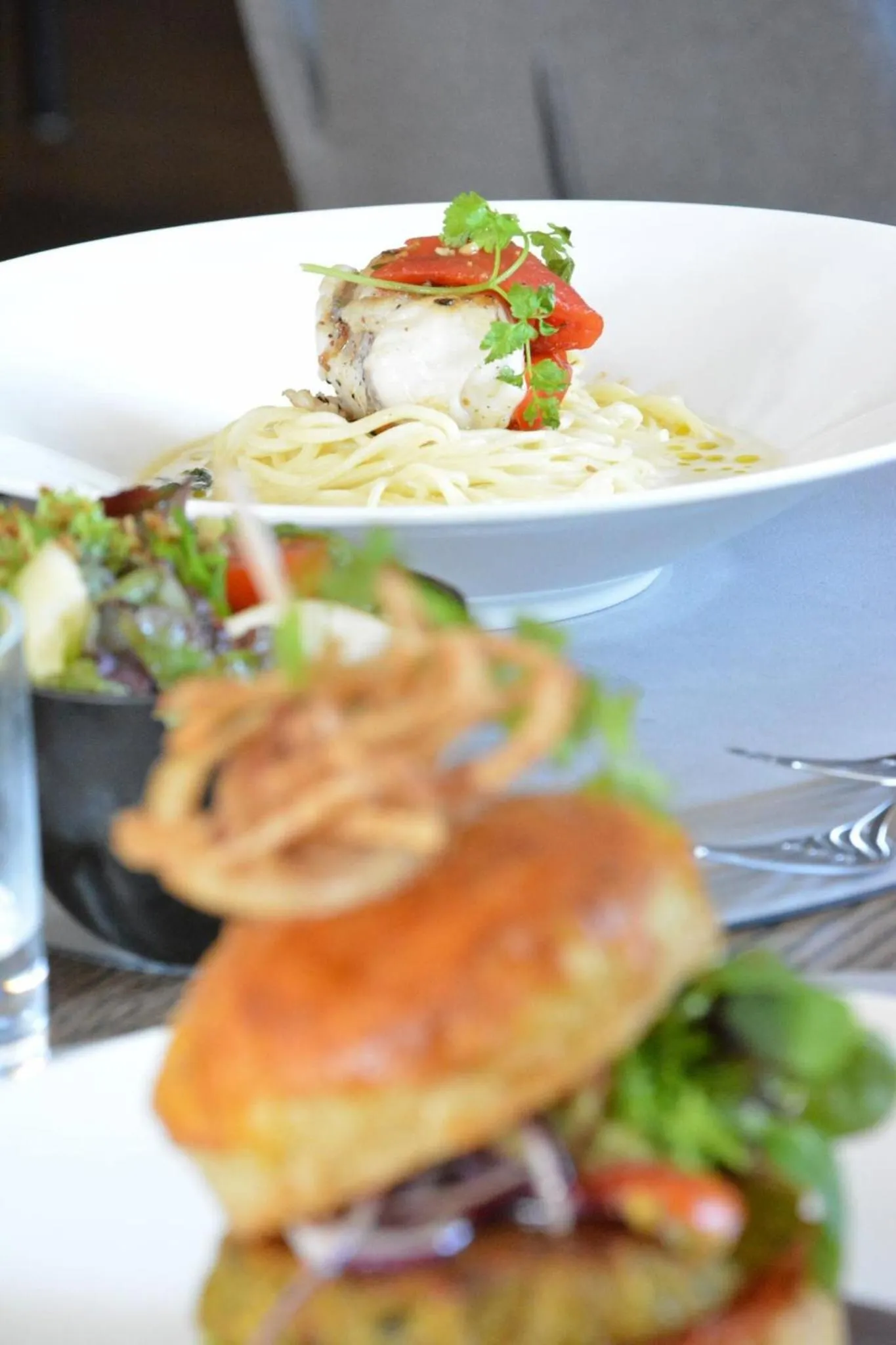 Food close-up in Hotel Goldene Traube