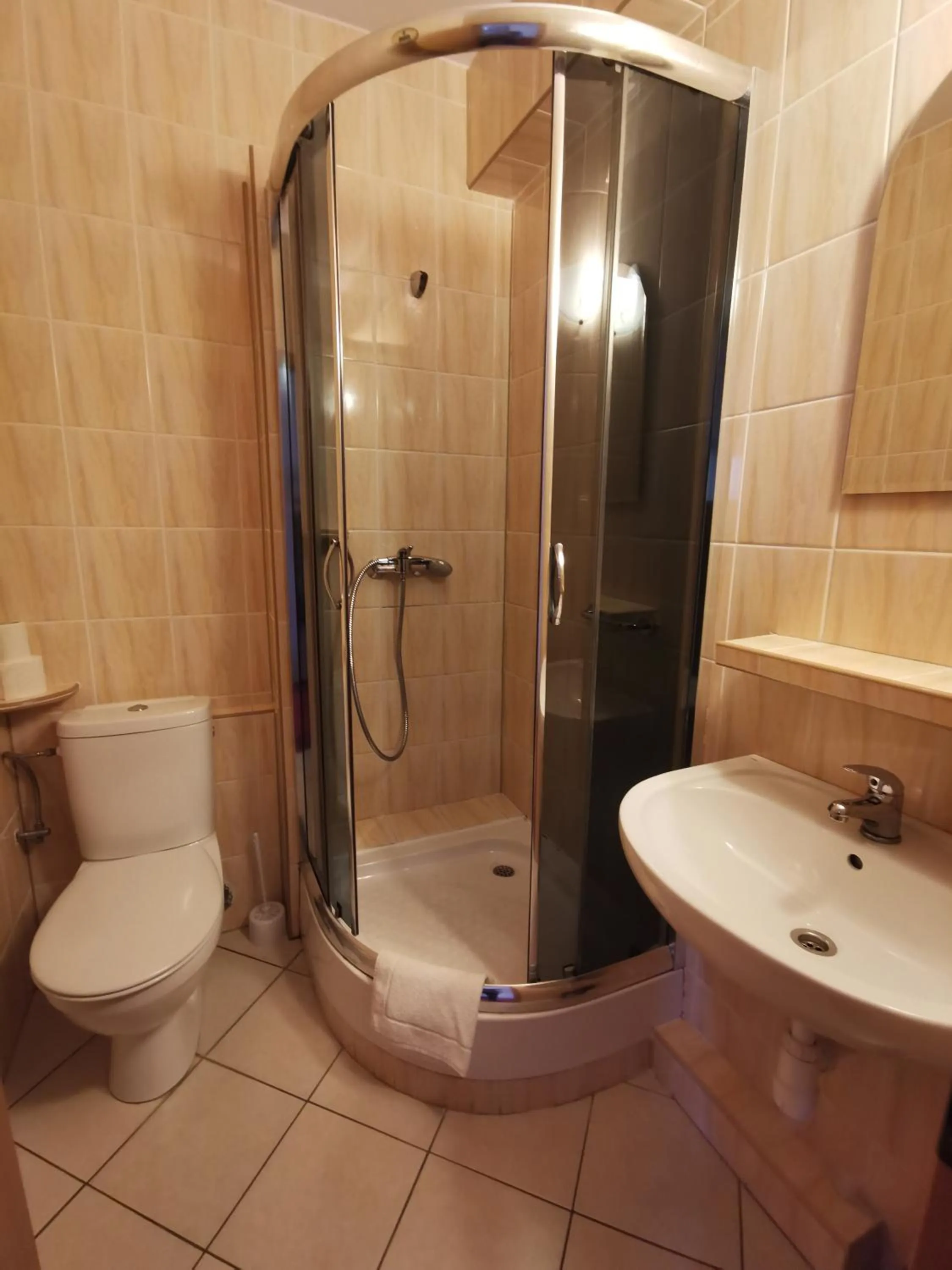 Bathroom in Hotel Zieliniec