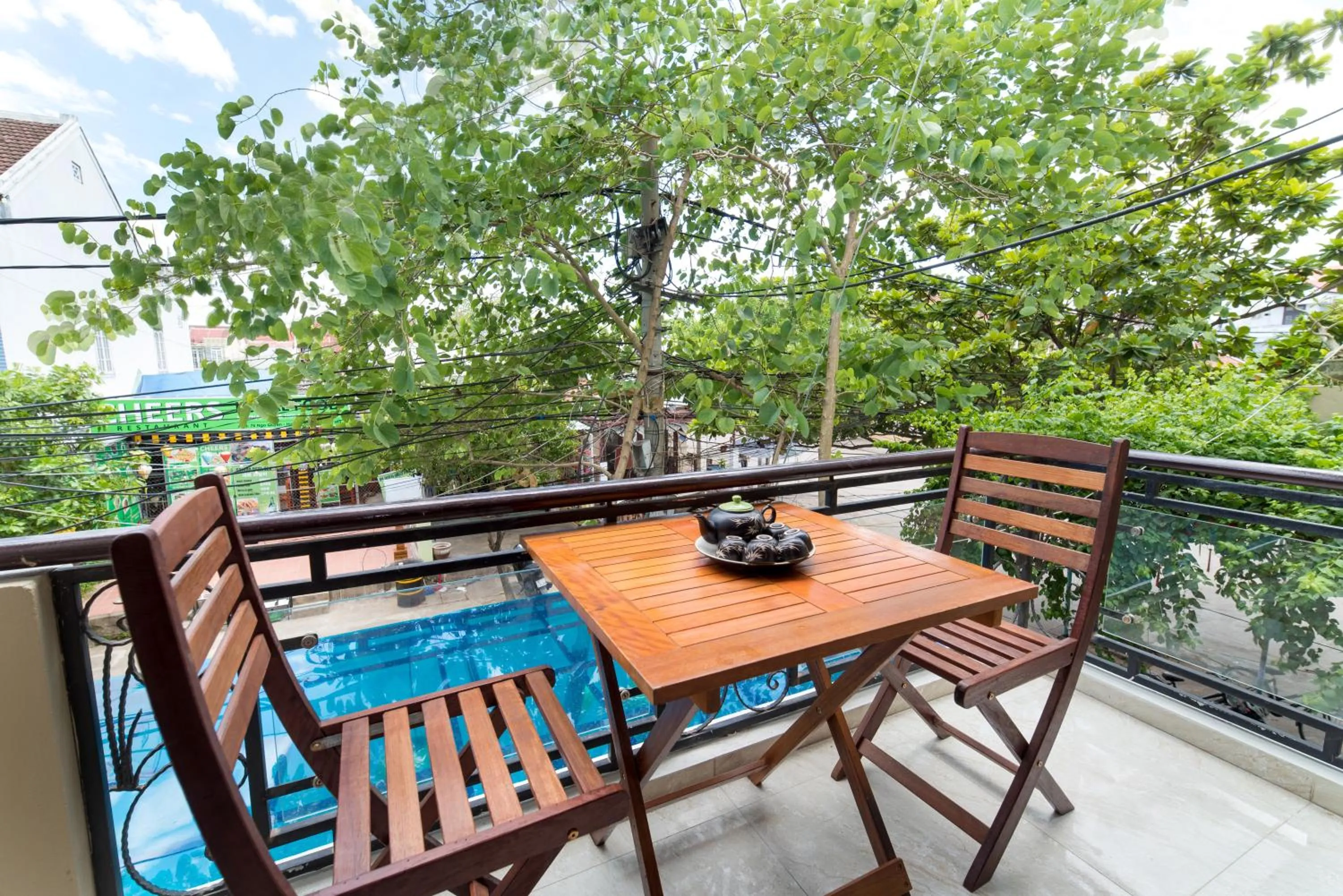 Balcony/Terrace in Hoa Thu Homestay