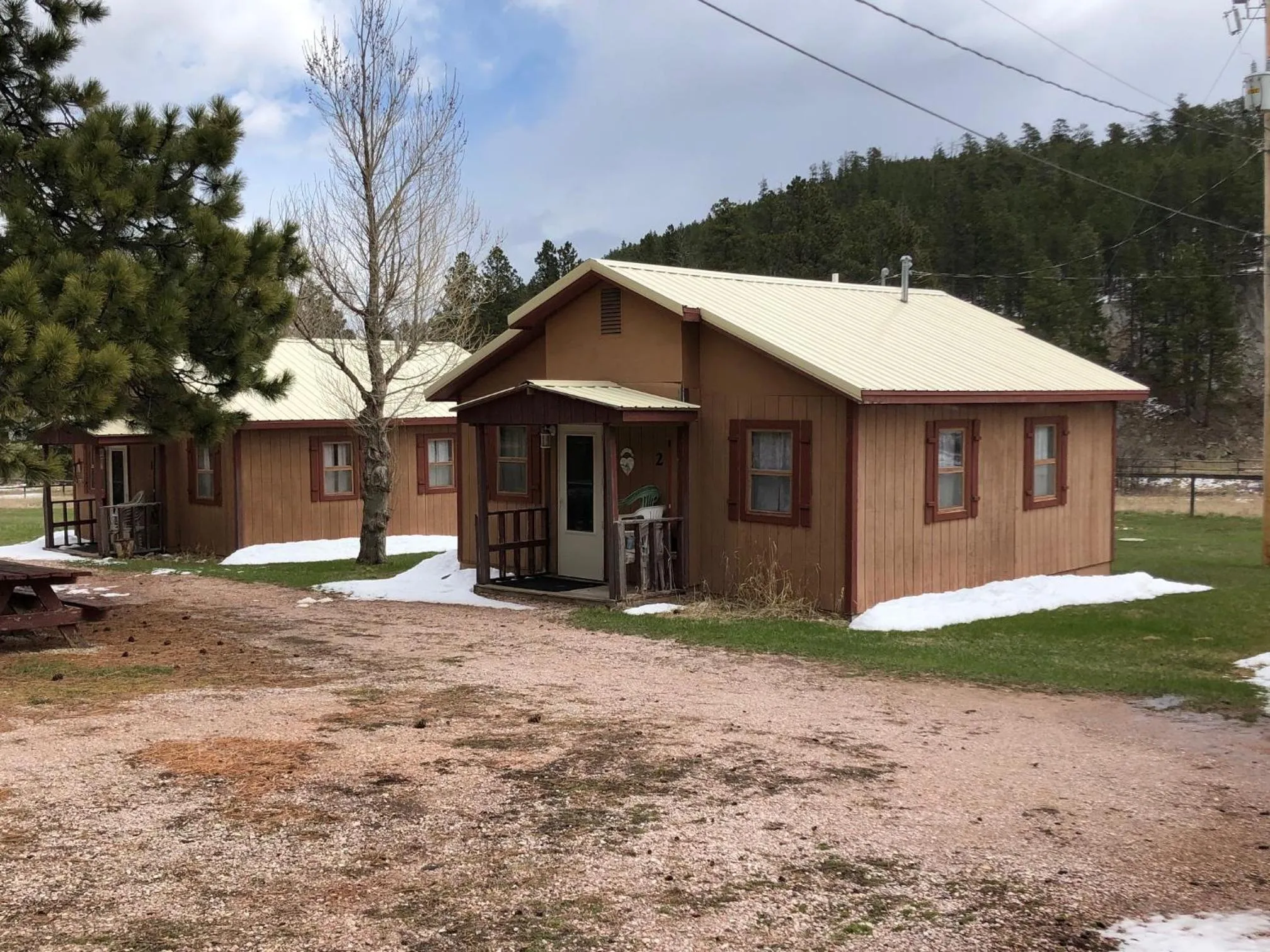 Property building in Black Hills Cabins at Quail's Crossing